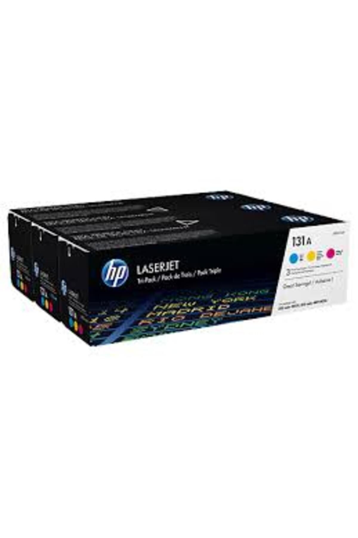 HP 131A Mavi-Kırmızı-Sarı 3lü Takım Toner U0SL1AM CF211A-CF212A-CF213A