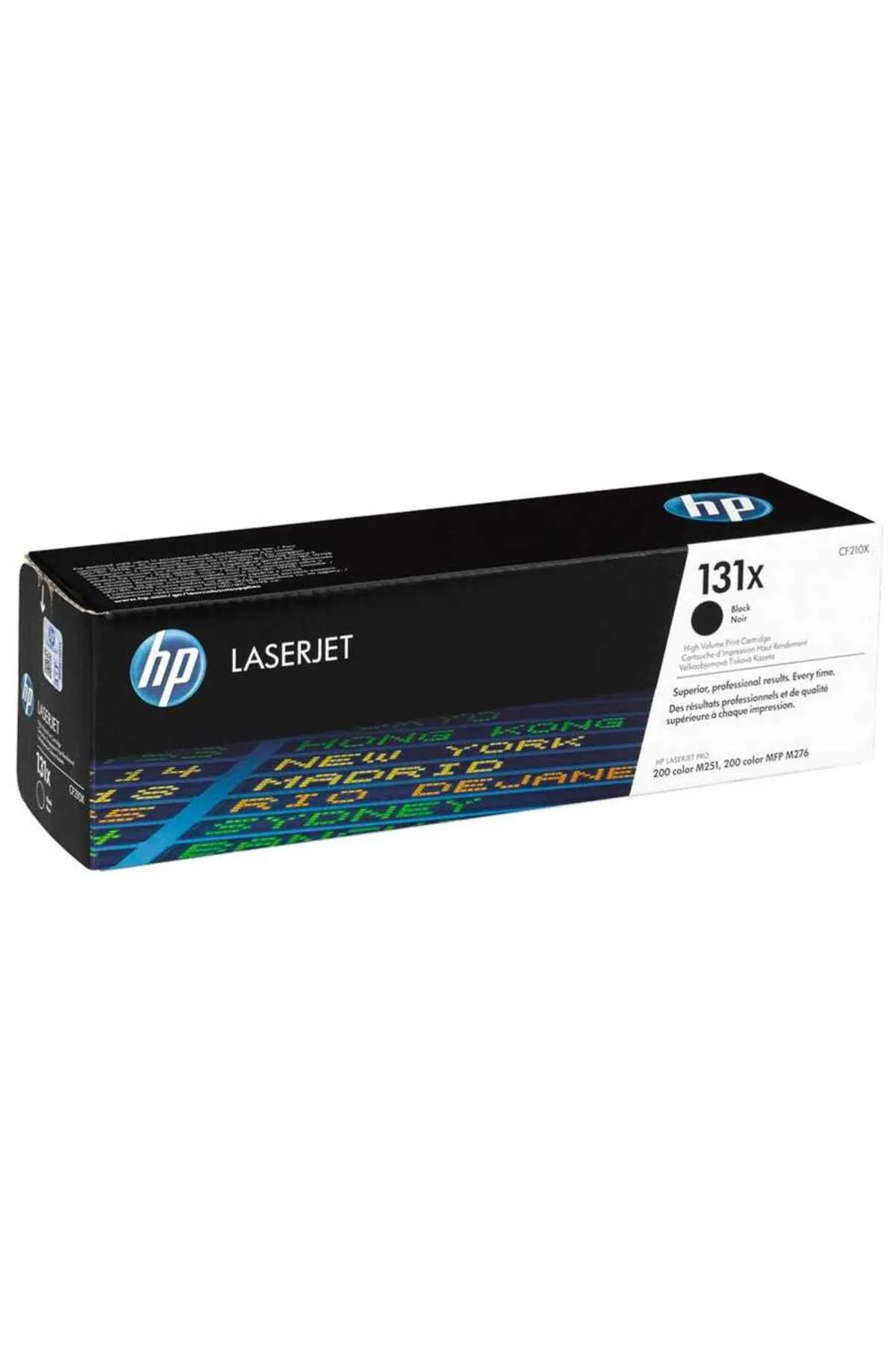 HP 131X-CF210X Siyah Orijinal Toner Yüksek Kapasiteli