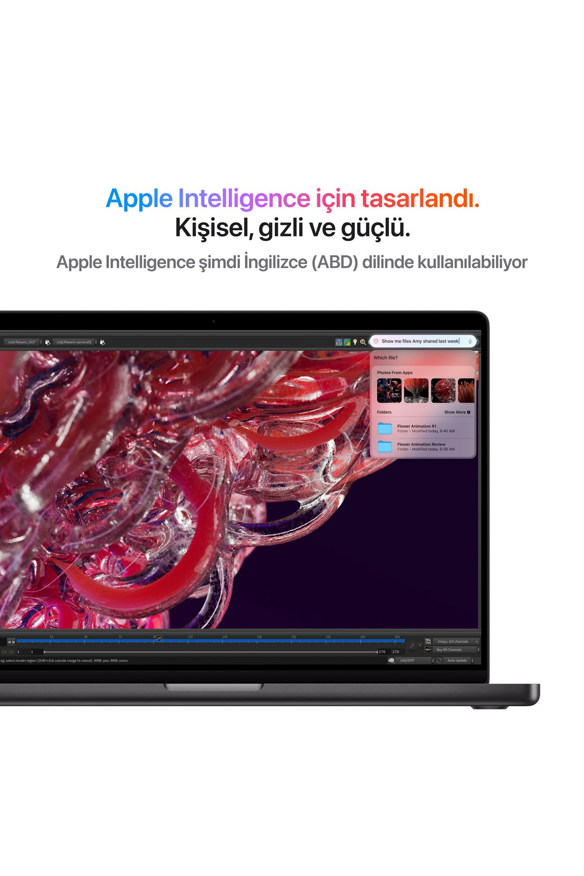 Apple 14-inch MacBook Pro: Apple M4 chip with 10?core CPU and 10?core GPU, 16GB, 1TB SSD - Gümüş