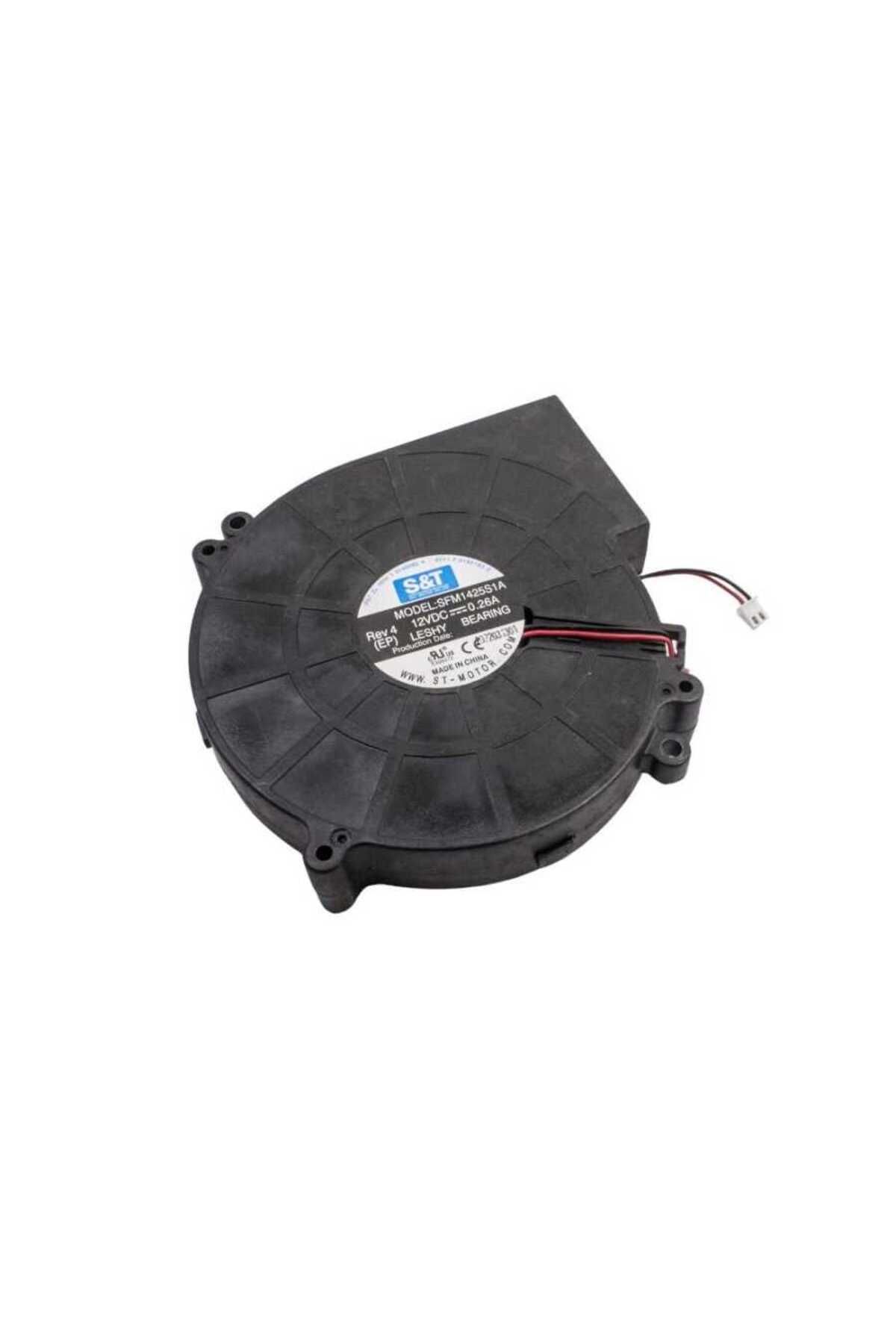 Motorobit 140X140X25mm 12V 0.26A 2P Salyangoz Fan