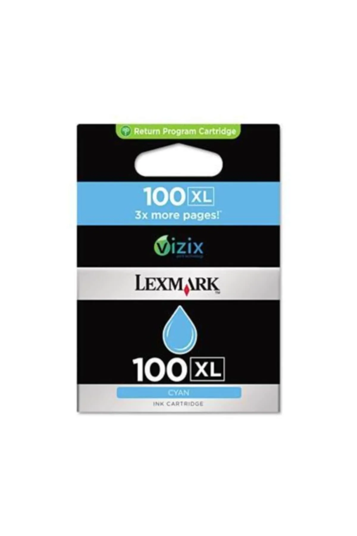 Lexmark 14N1069E Orijinal Mavi Kartuş