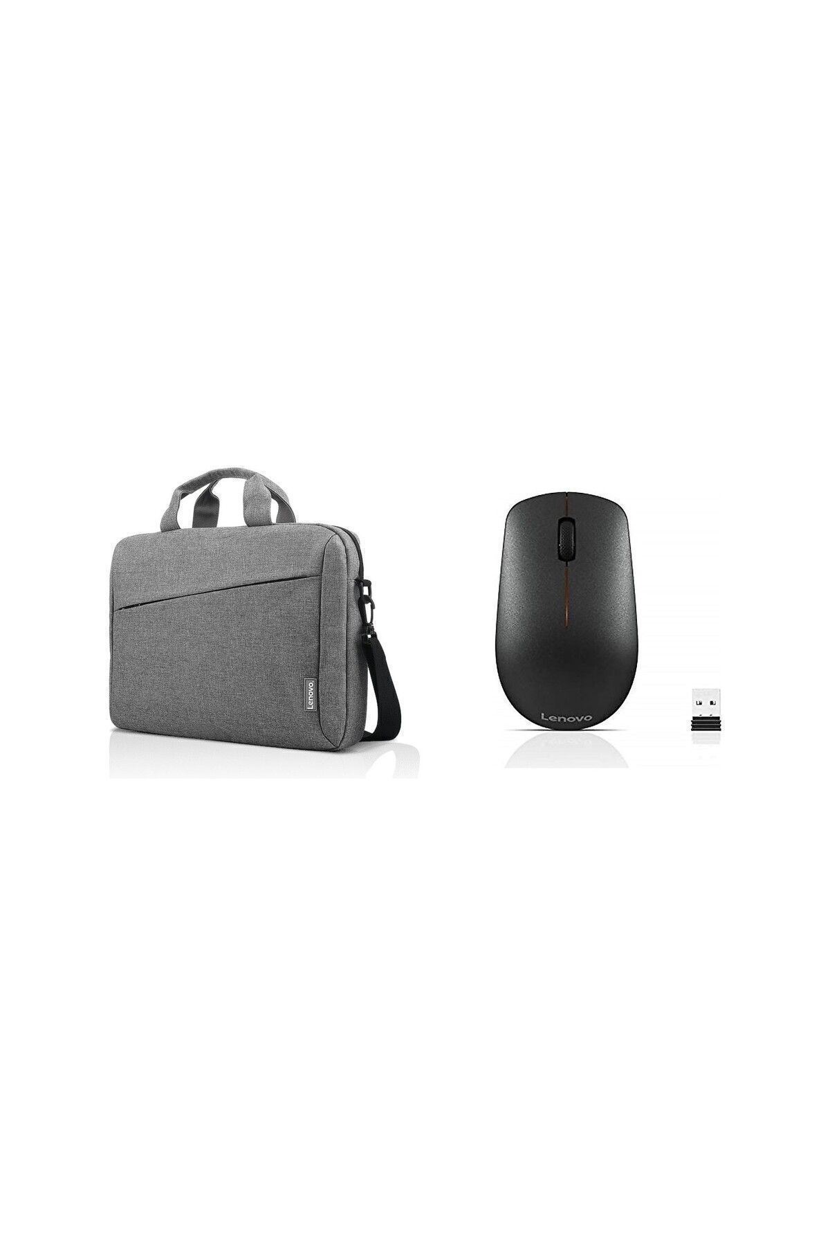 Lenovo 15.6" Casual Laptop Çantası T210, Lenovo Kablosuz Mouse Set