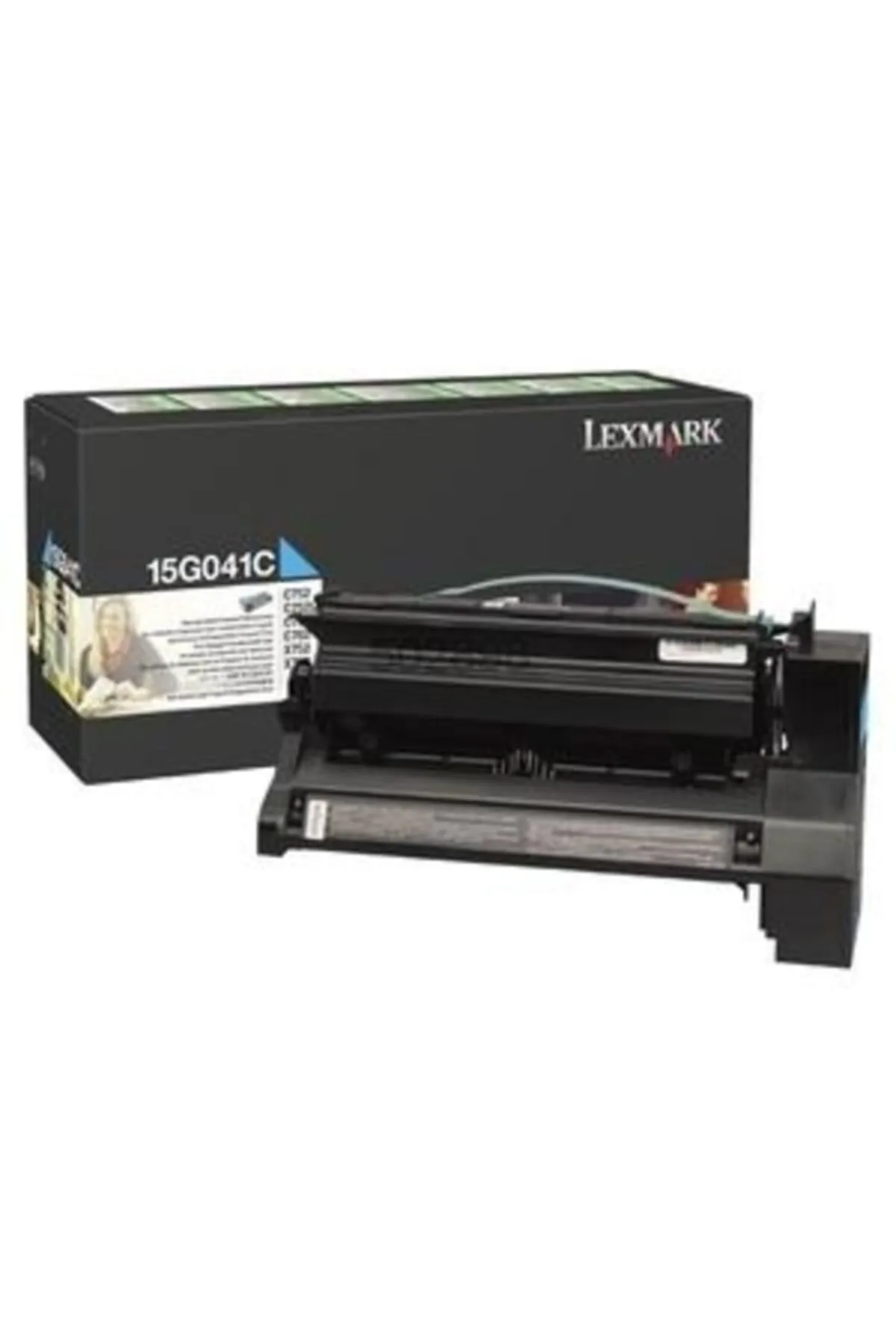 Lexmark 15g041c Mavi Orjinal Toner-c752 / C760 / X752e