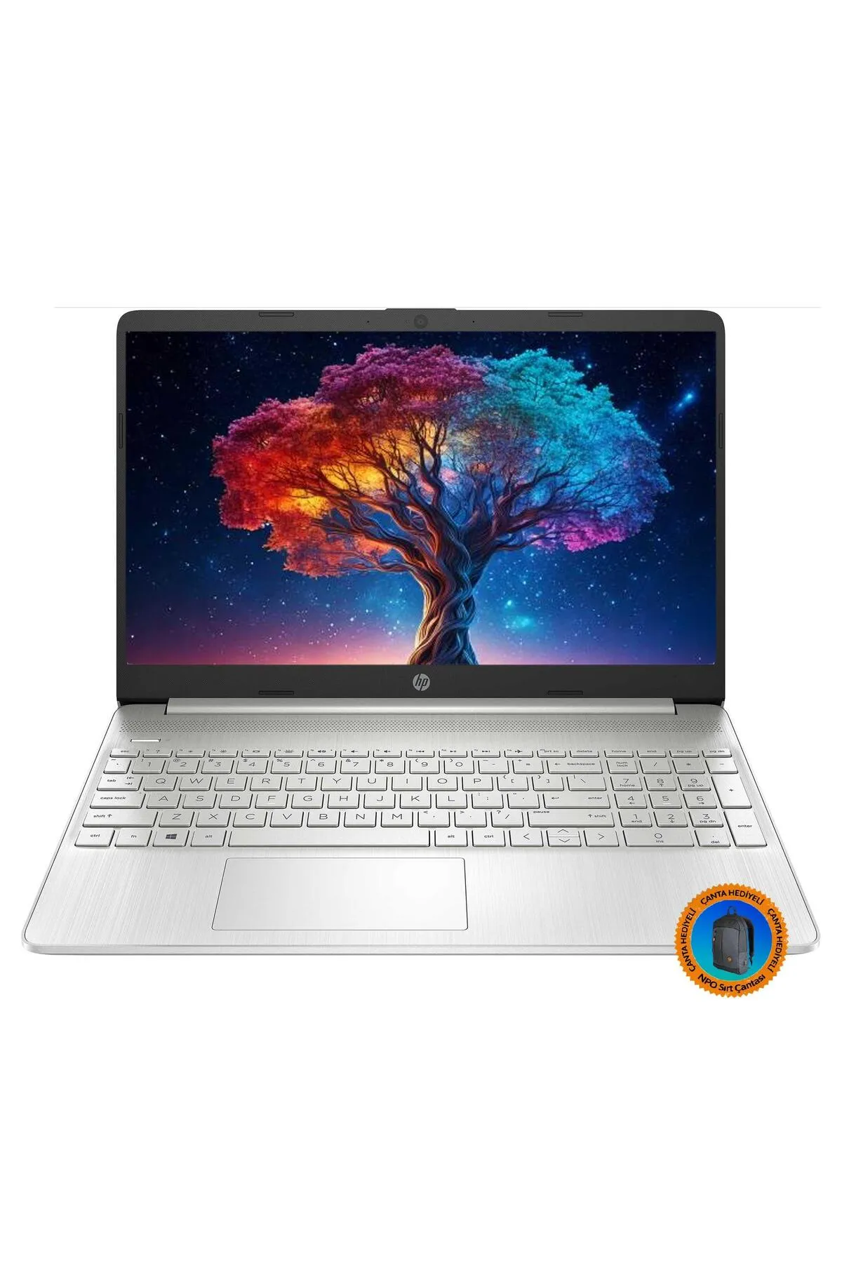 HP 15S-EQ2000NT 4H0J2EA07 Ryzen7 5700U 32GB 2TBSSD 15.6" FHD FreeDOS Dizüstü Bilgisayar-CNT008