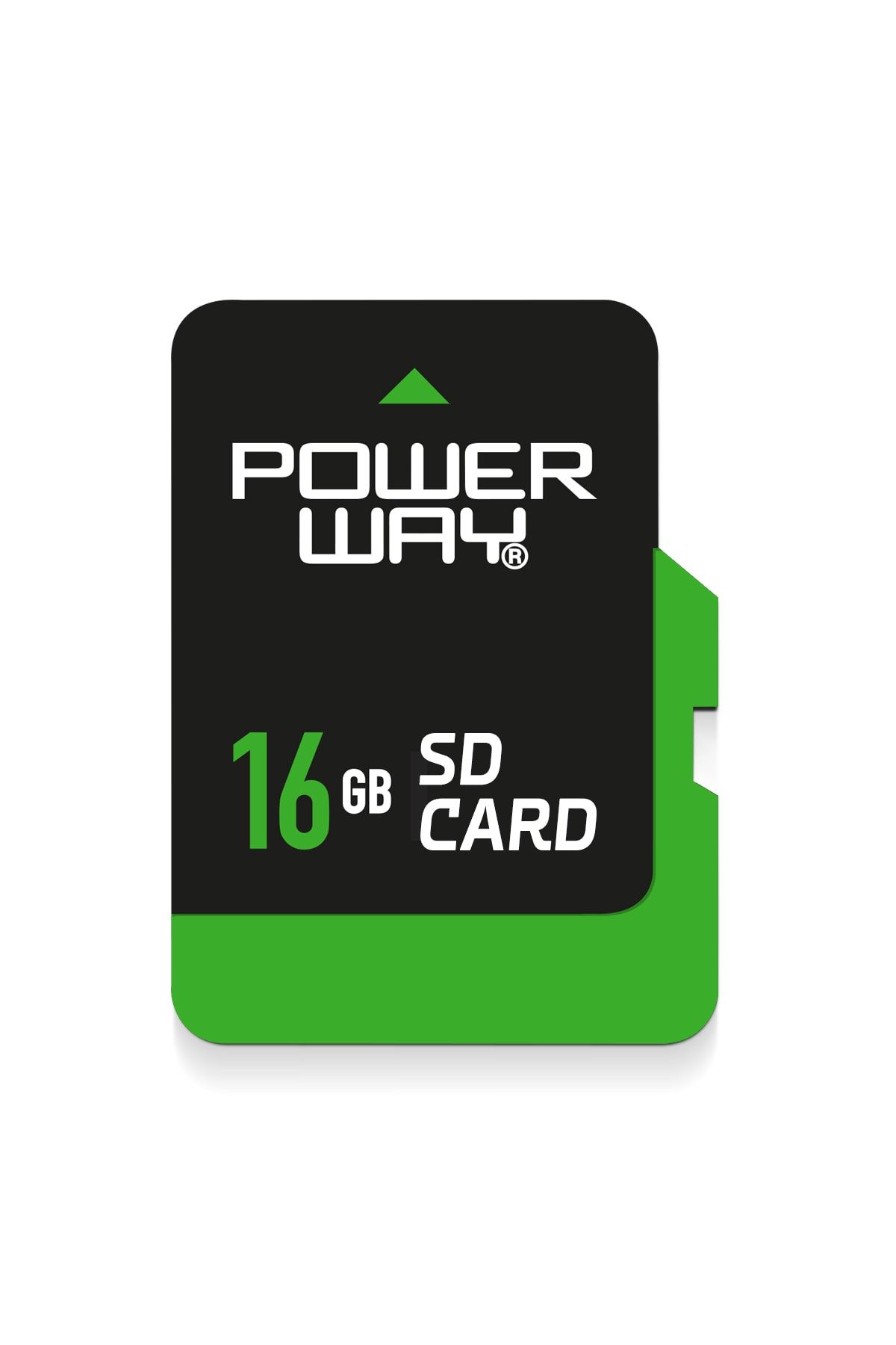 Powerway 16 GB Hafıza Kartı Adaptör Dahil