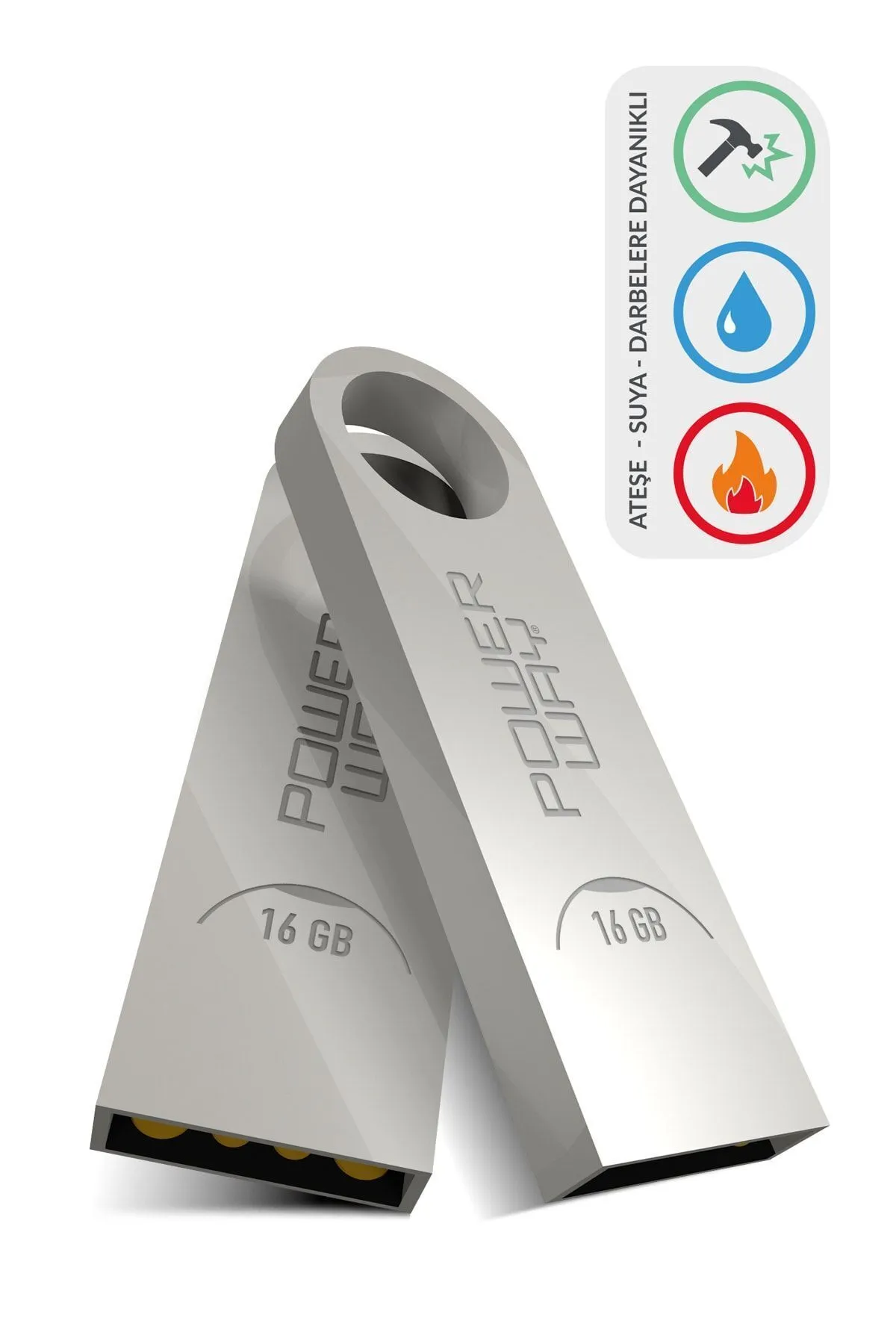 Powerway 16 Gb Metal Flash Bellek Metal Tasarım Usb Bellek The Latest Tecnology Chipset Data Traveler