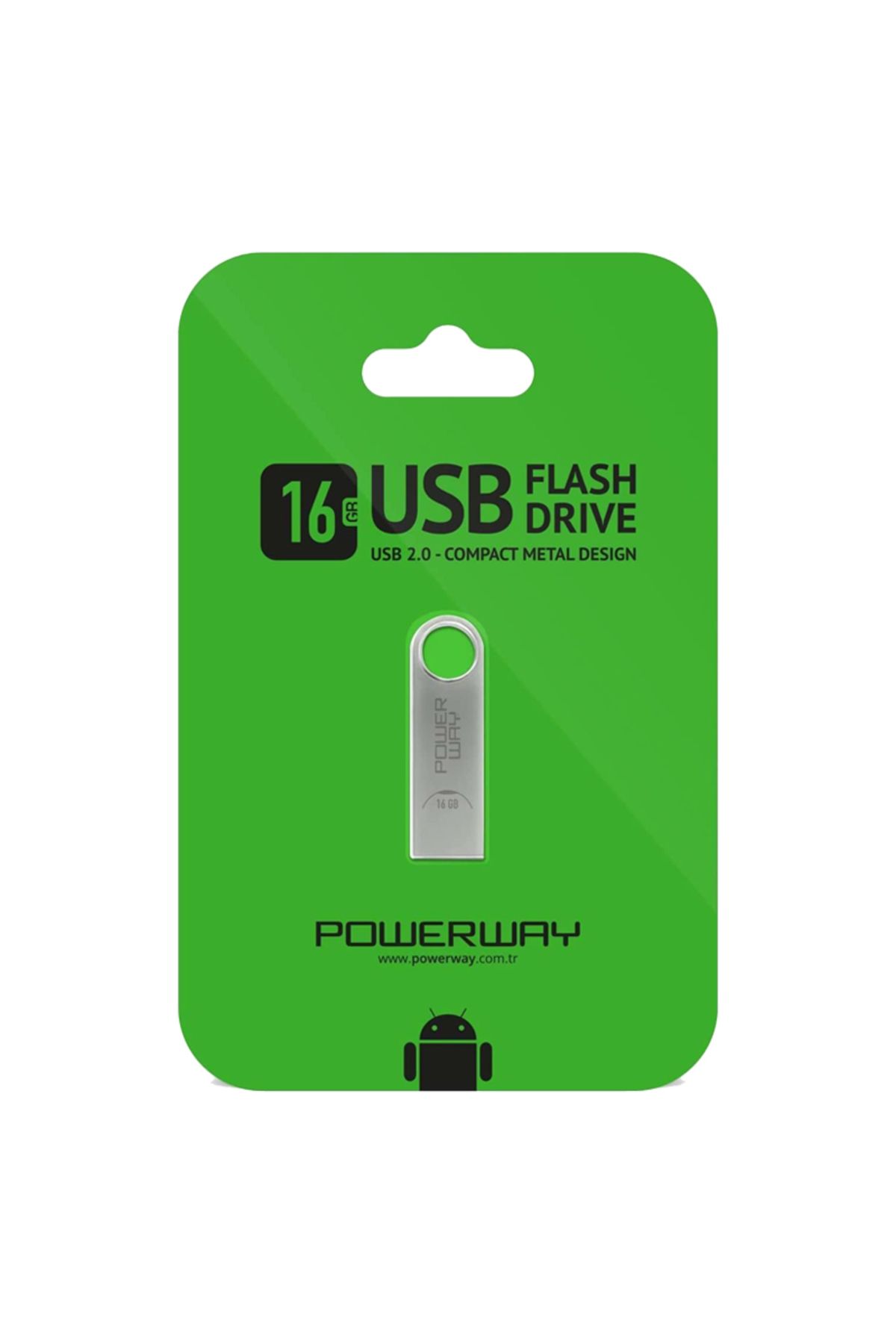 Qirora 16 GB METAL USB 2.0 FLASH BELLEK (4614)