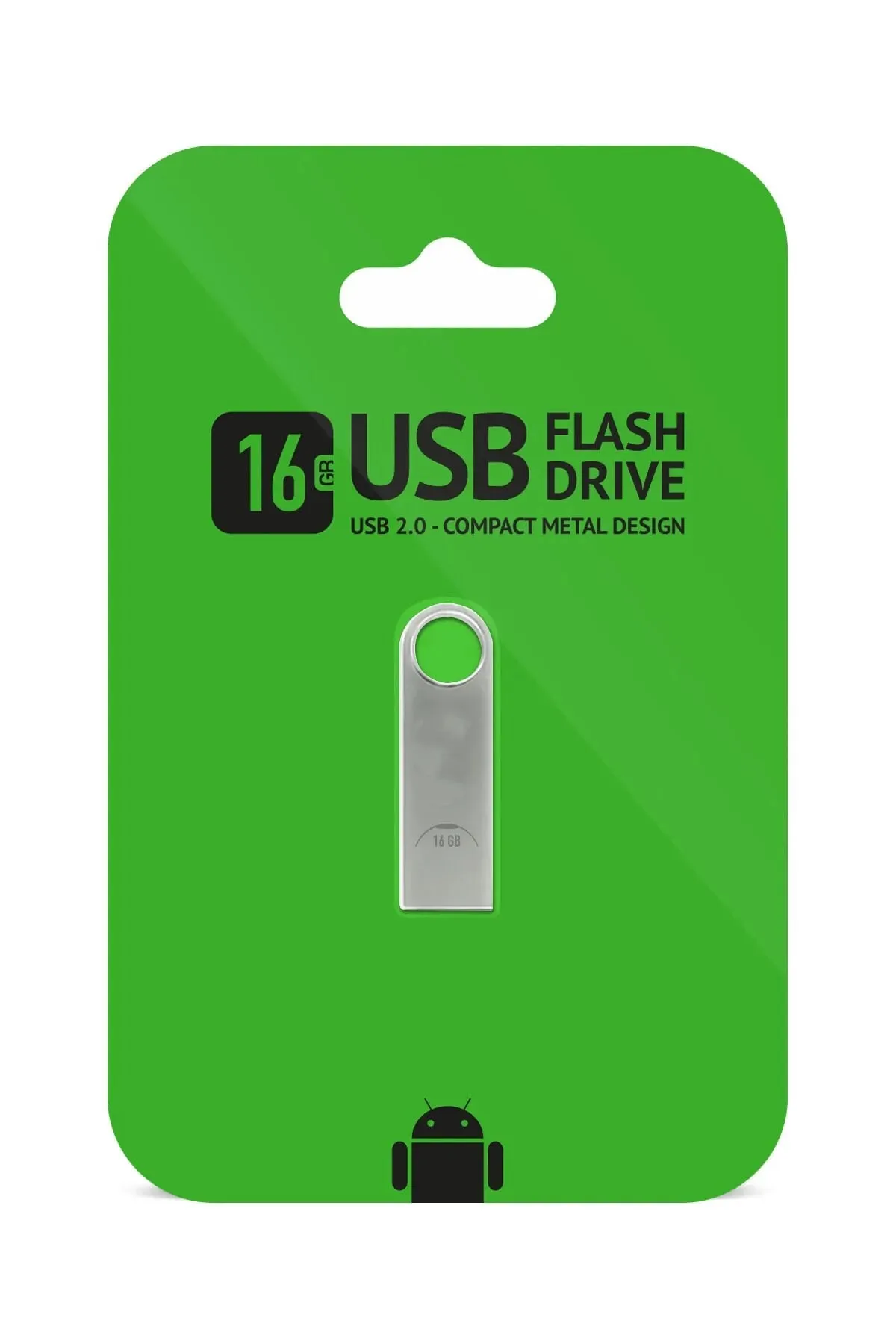 Tootech 16 Gb Usb 2.0 Metal Usb Flash Bellek Veri Dosya Aktarımı Yüksek Kapasiteli Ve Hızlı Depolama