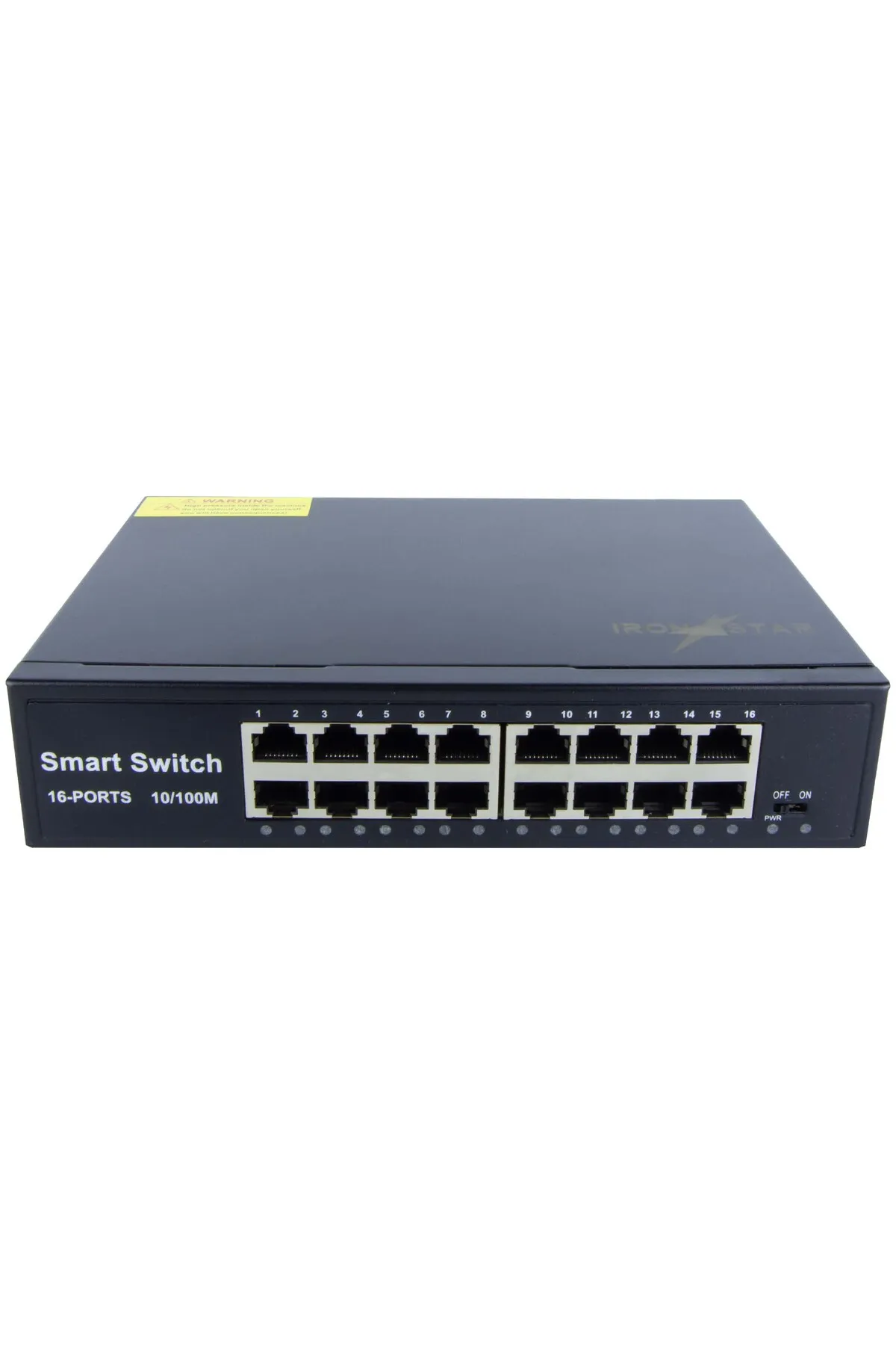 IRONSTAR 16 PORT 10/100 Mbps DESKTOP SWITCH /16'LI İNTERNET SWİTCH /16 PORT ETHERNET SWİTCH