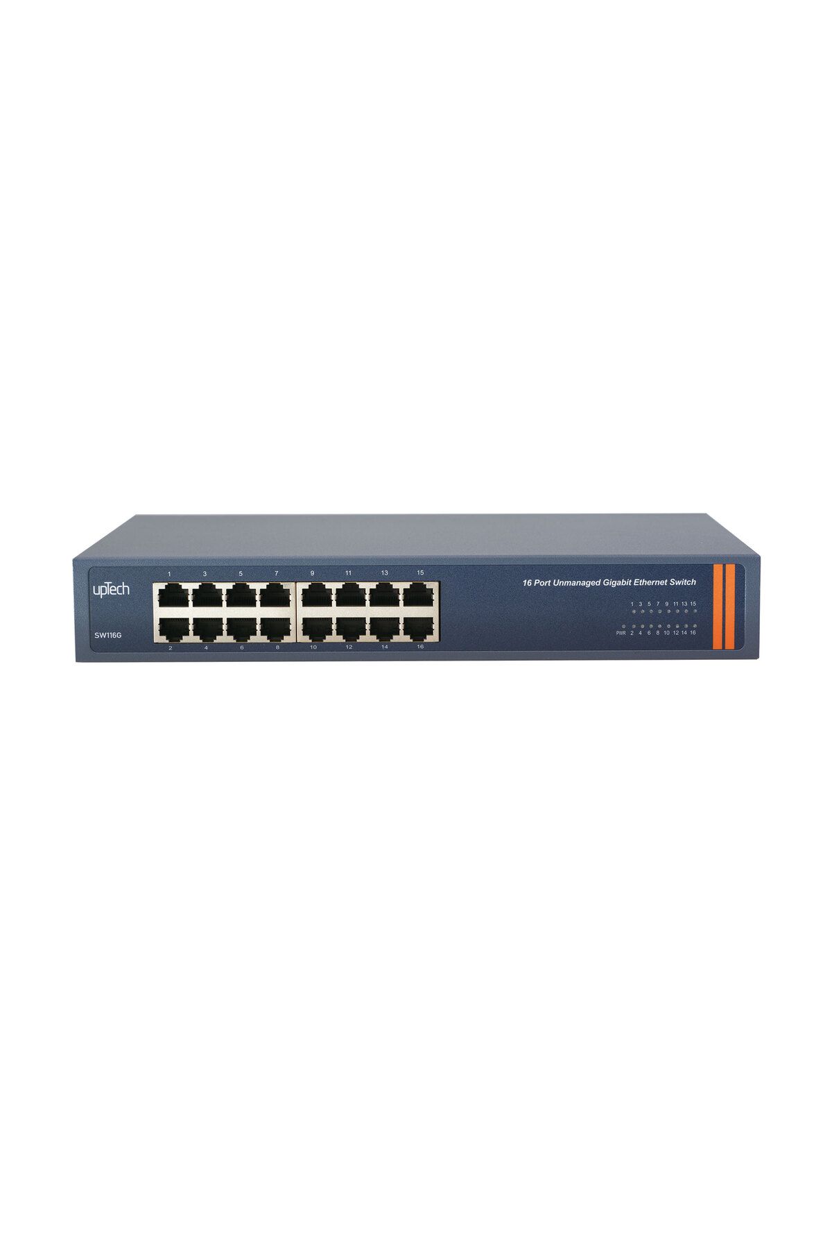 upTech 16 Port 10/100/1000Mbps Yönetilemeyen Ethernet Switch