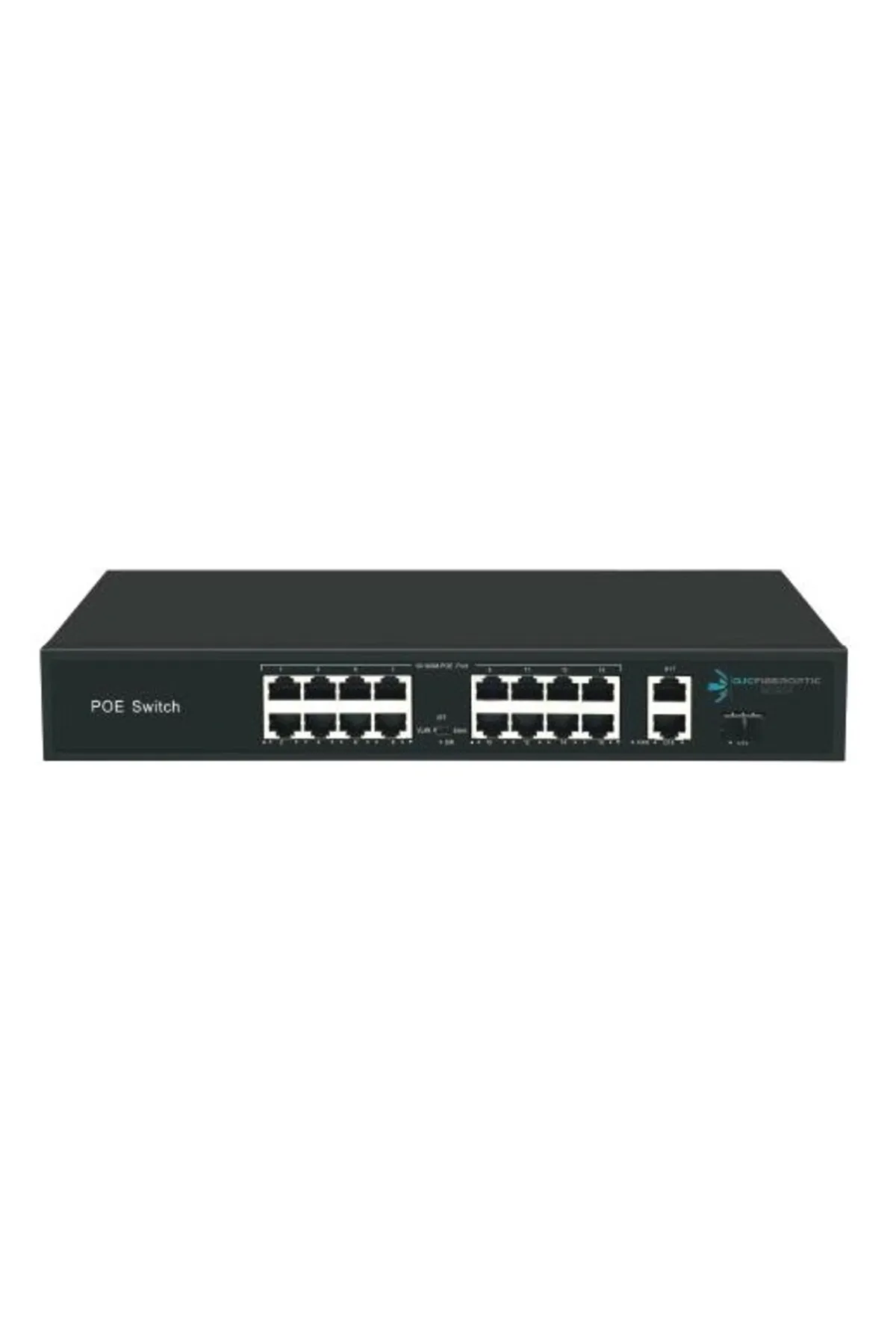 ODS 16port +2 UPLINK 200w FULL PoE 08ODS-16P2U1S-200 10/100 1X SFP Yönetilemez Switch