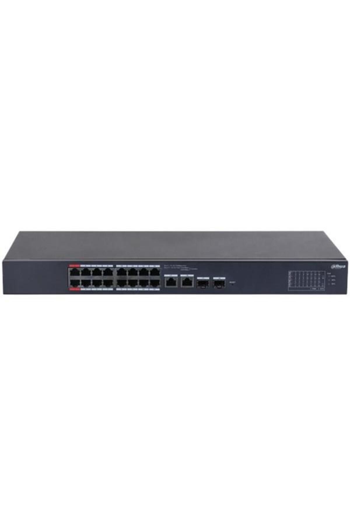 Dahua 16port Cs4218-16et-190 10/100 2-sfp 190w Cloud Poe Switch