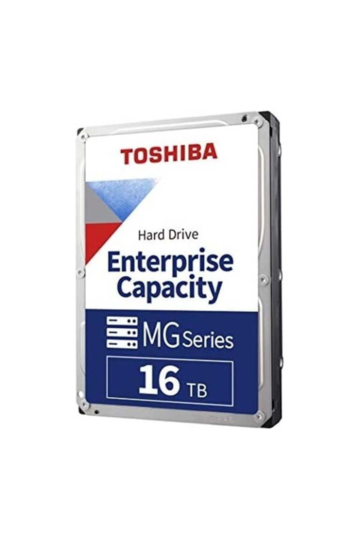 Toshiba 16TB 3.5" MG09ACA16TE SATA 3.0 7200 RPM 7-24 Güvenlik-ENT Harddisk