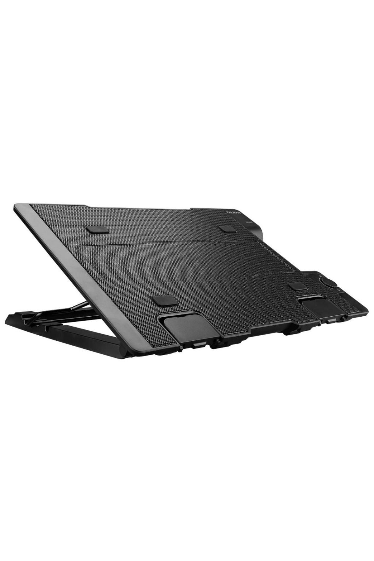 Zalman 17" 200mm Fanlı Yükseklik Ayarlı Notebook Soğutucu Stand - Zm-ns2000