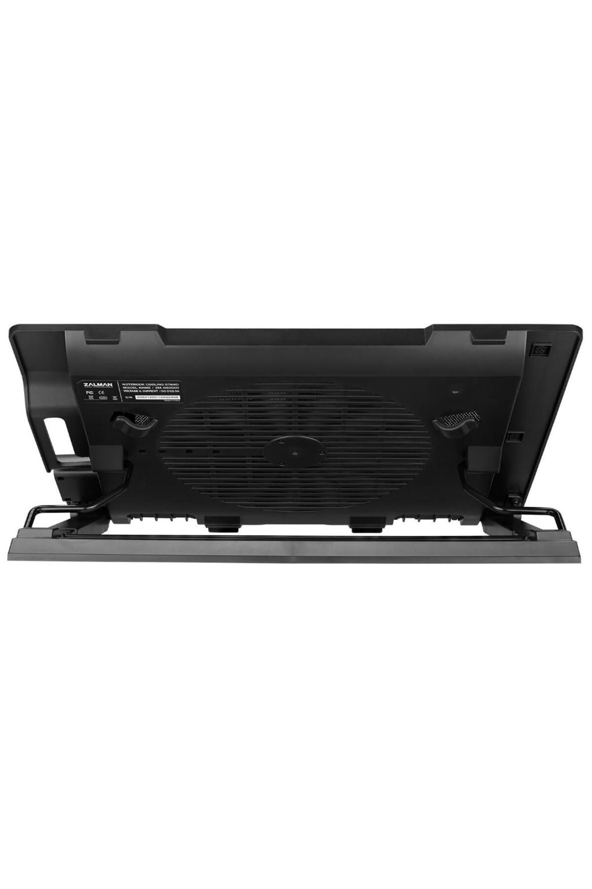 Zalman 17" 200mm Fanlı Yükseklik Ayarlı Notebook Soğutucu Stand - Zm-ns2000