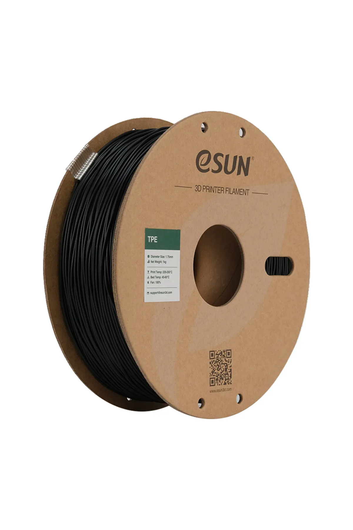 eSun 1,75 mm eLastic Siyah (1 KG)