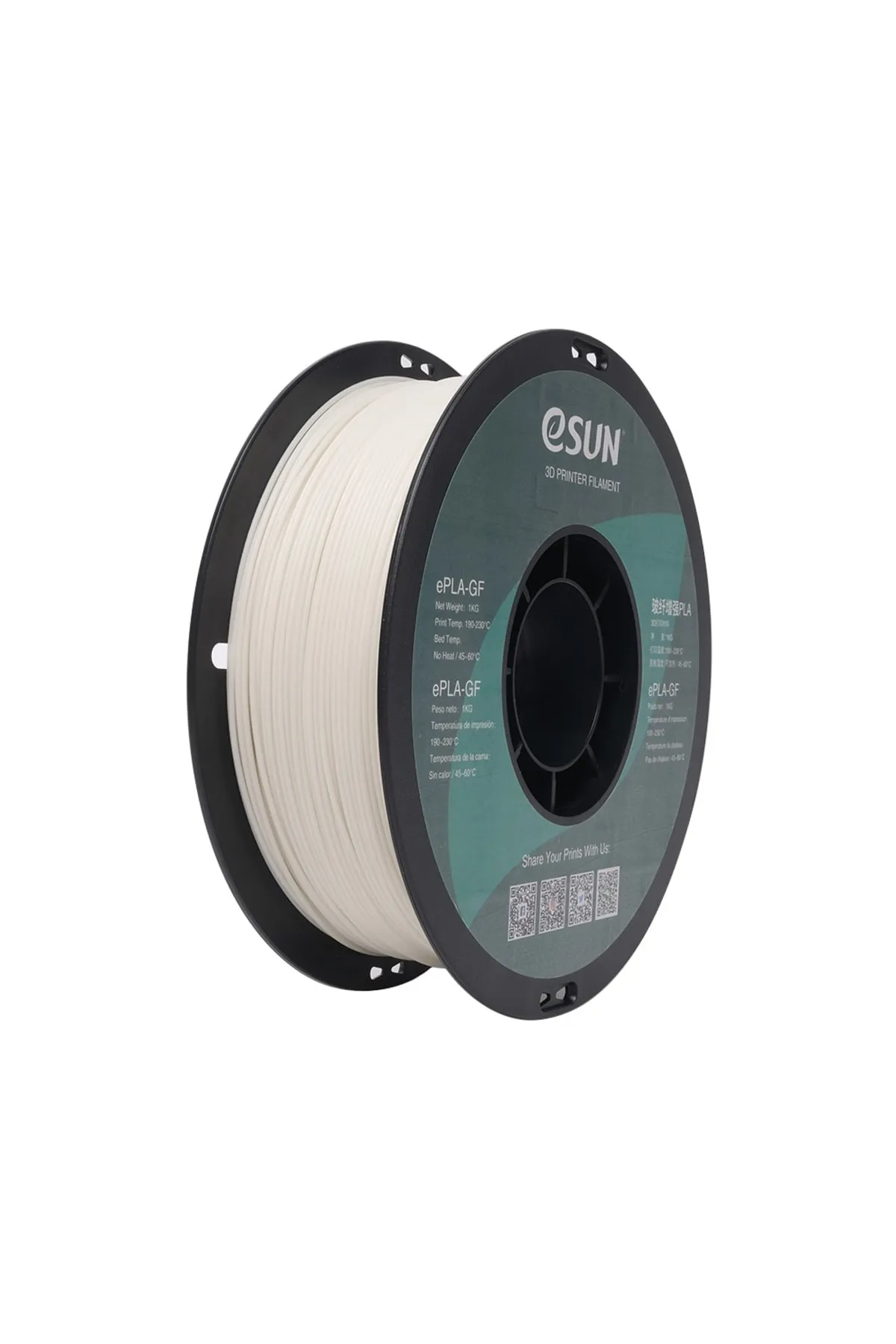 eSun 1,75 Mm Epla-gf Natürel Filament (1 Kg)