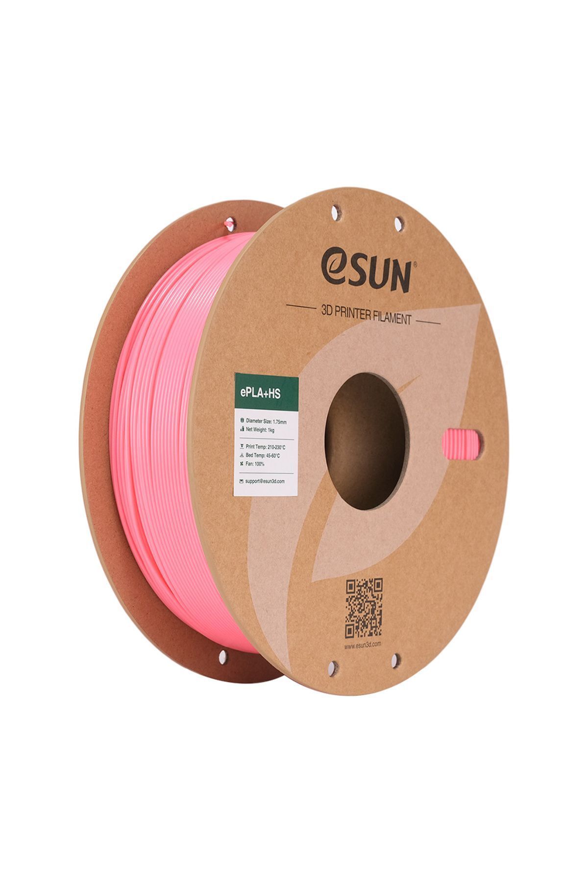 eSun 1,75 mm ePLA+HS Pembe Filament (1 KG)