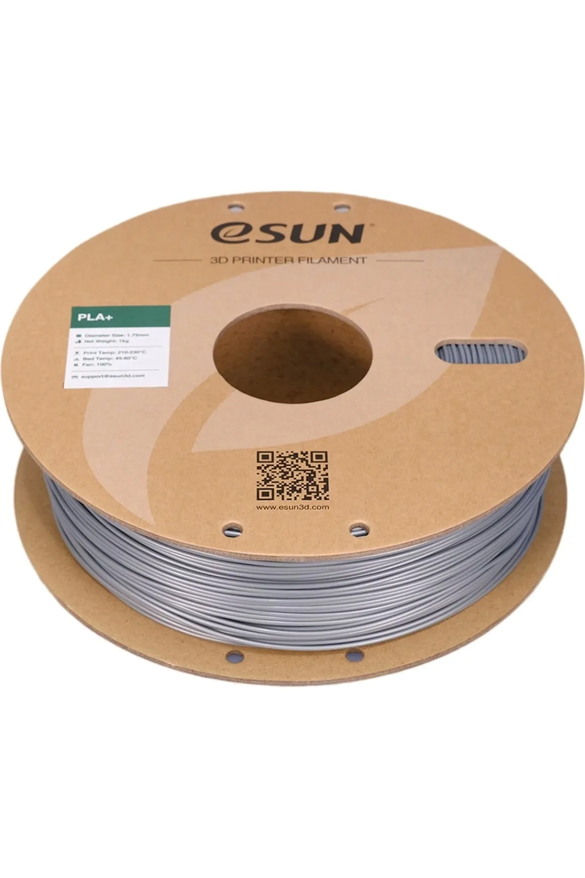 eSun 1,75 Mm Pla Plus (pla ) Gümüş Filament (1 KG)