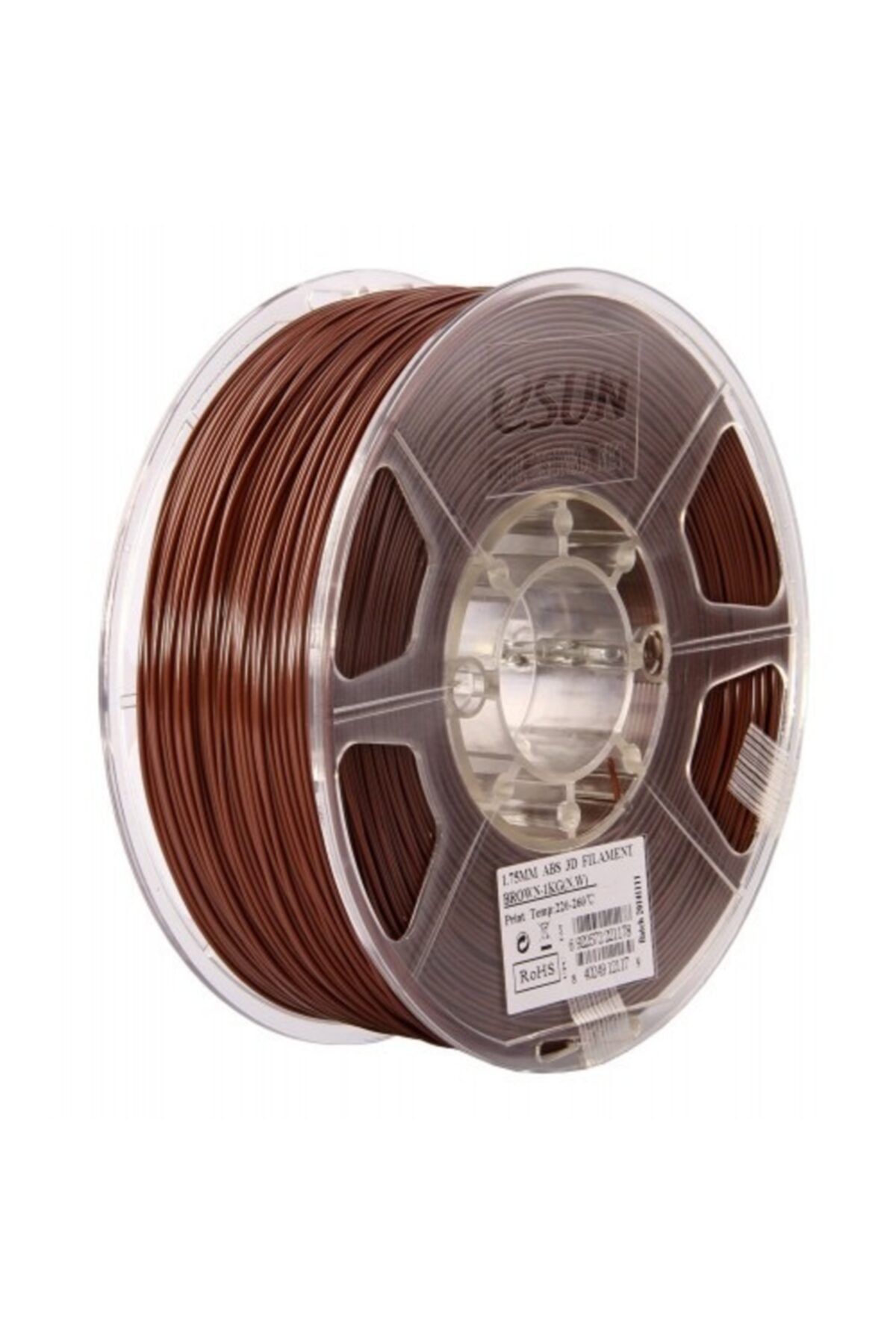 eSun 1,75 mm Pla Plus (pla+) Kahverengi Filament 1 kg