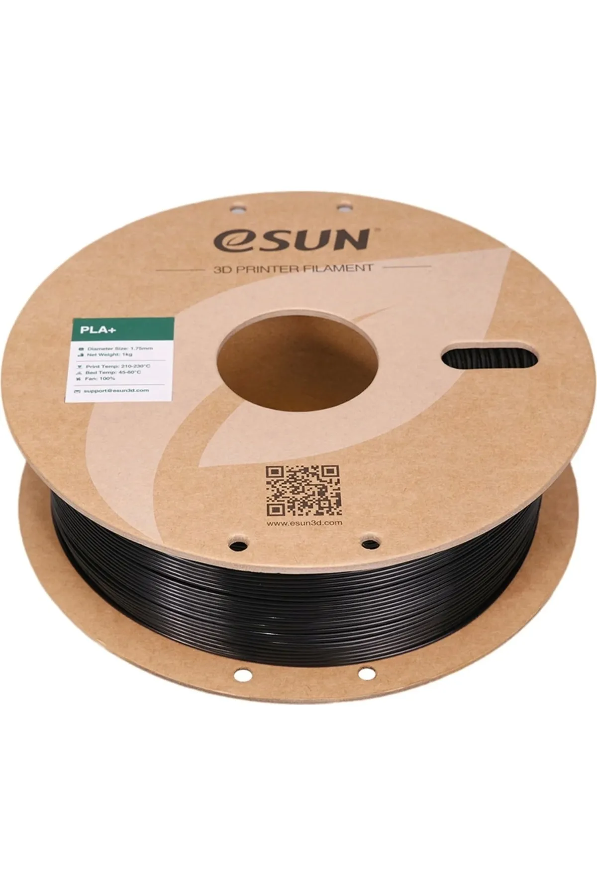 eSun 1.75 Mm Pla Plus Siyah Filament (1 KG)