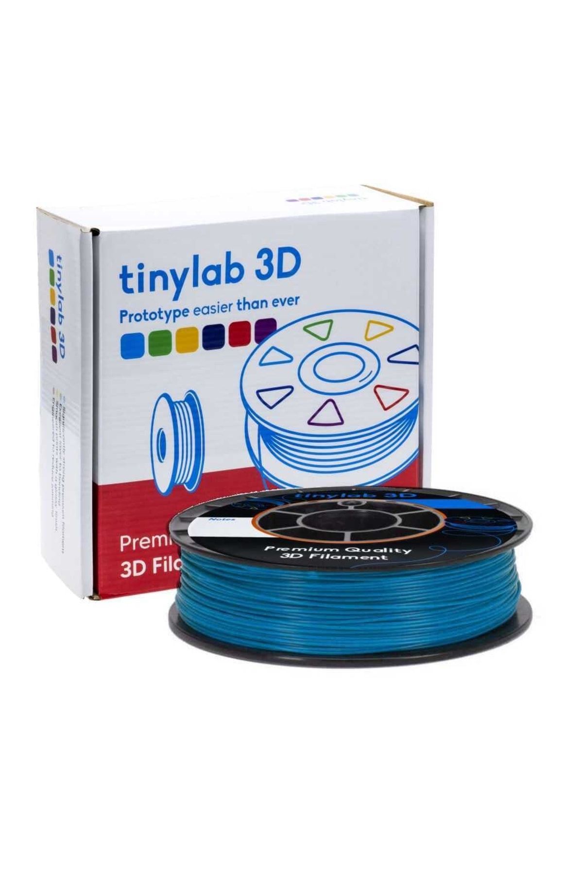 tinylab 3d 1.75mm 1000gr Açık Mavi Abs Filament Yüksek Kalite, Isı Dayanımı, Sorunsuz Yapışma