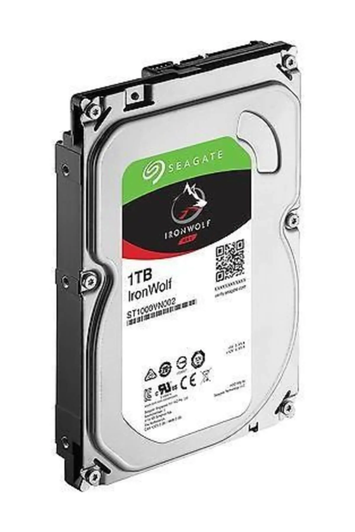 Seagate 1TB 3.55900RPM Sata3 64MB NAS Ironwolf Dahili HardDisk ST1000VN002