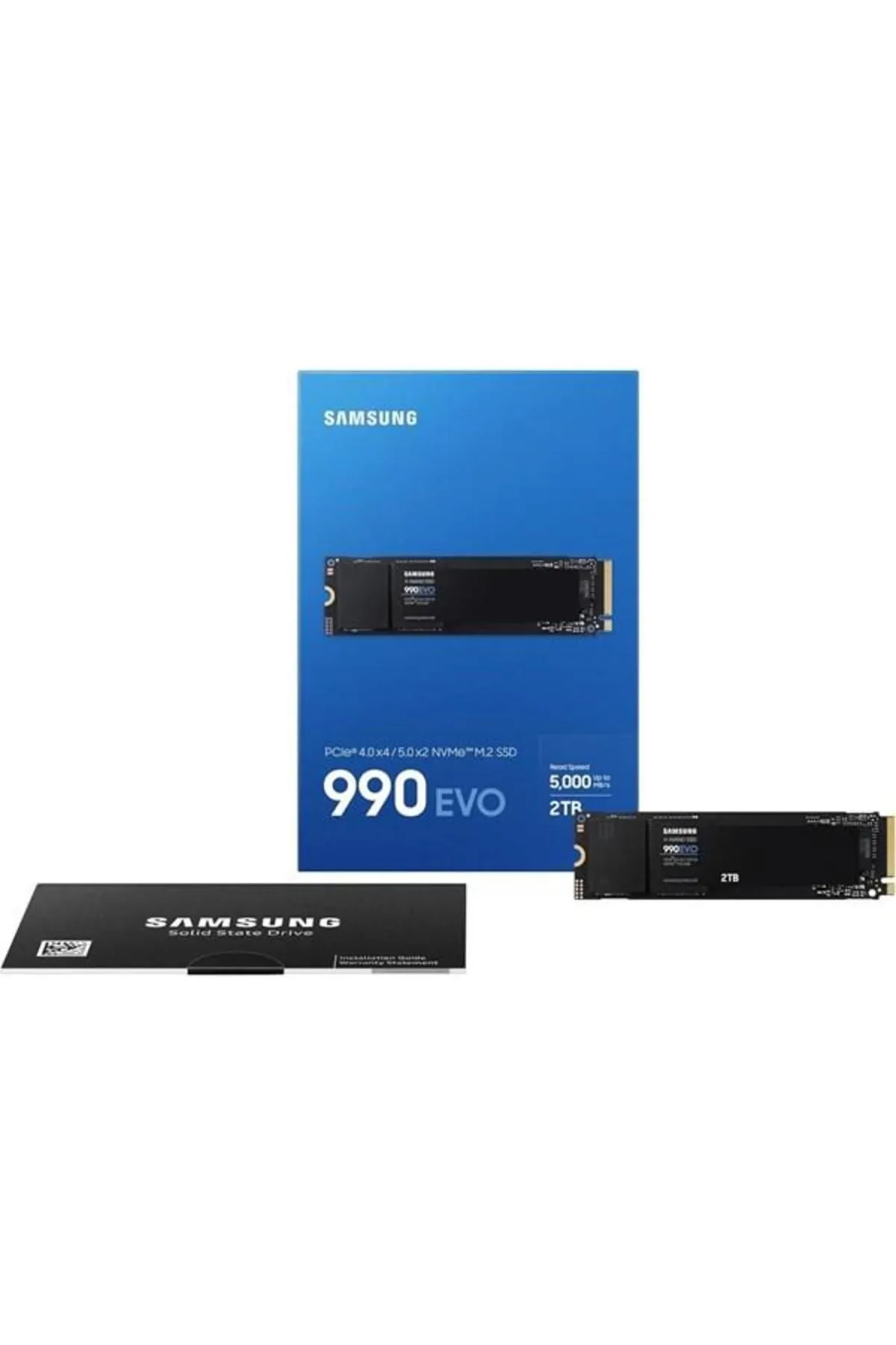 Samsung 1Tb 990 Evo Pcie Gen 4.0 X4 – 5.0 X2 5000Mb-4200Mb M.2 Ssd Mz-V9E1T0Bw Ssd Harddisk