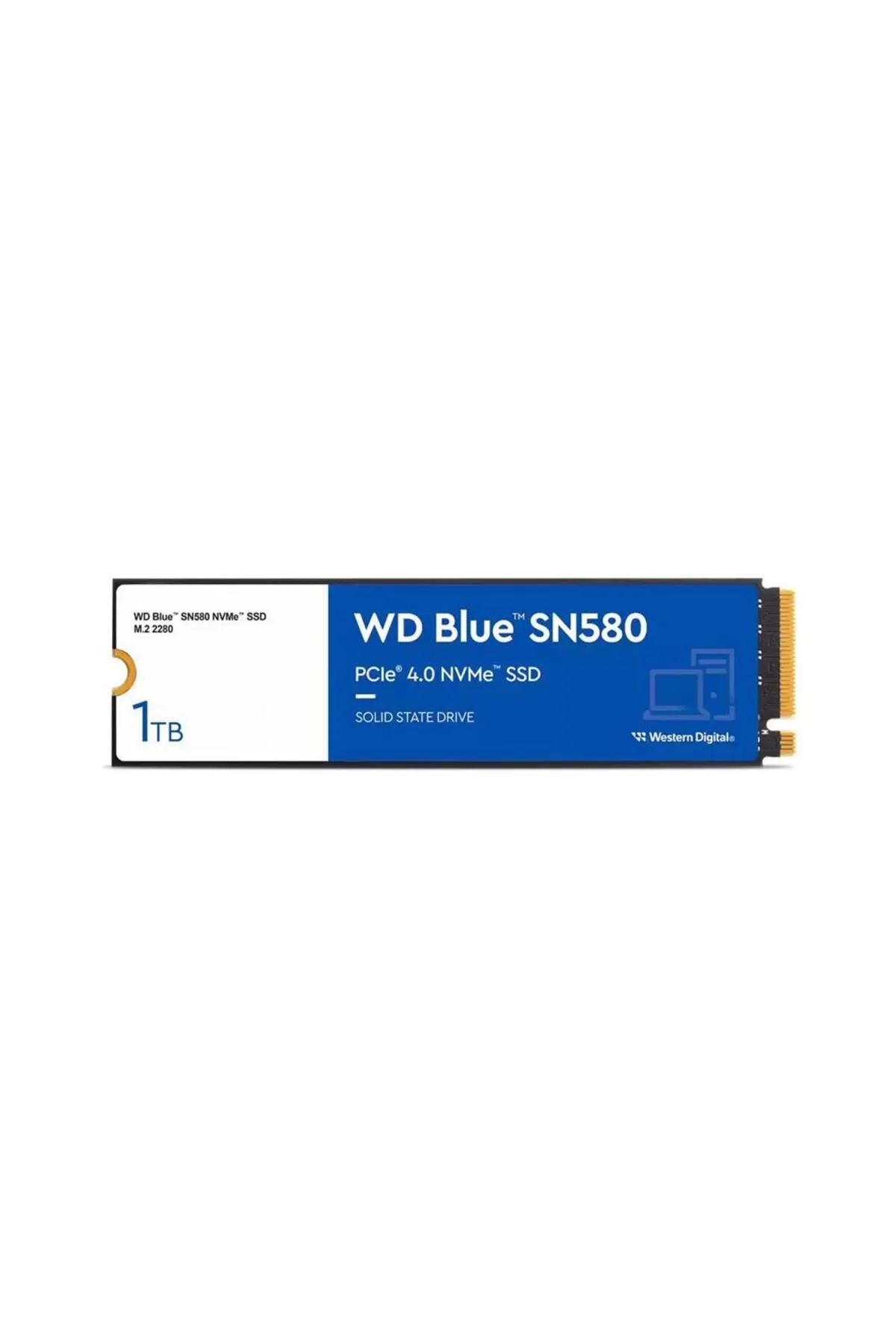 WD 1tb Blue Sn580 S100t3b0e 4150-4150mb-s M.2 Nvme Gen4 Ssd Disk