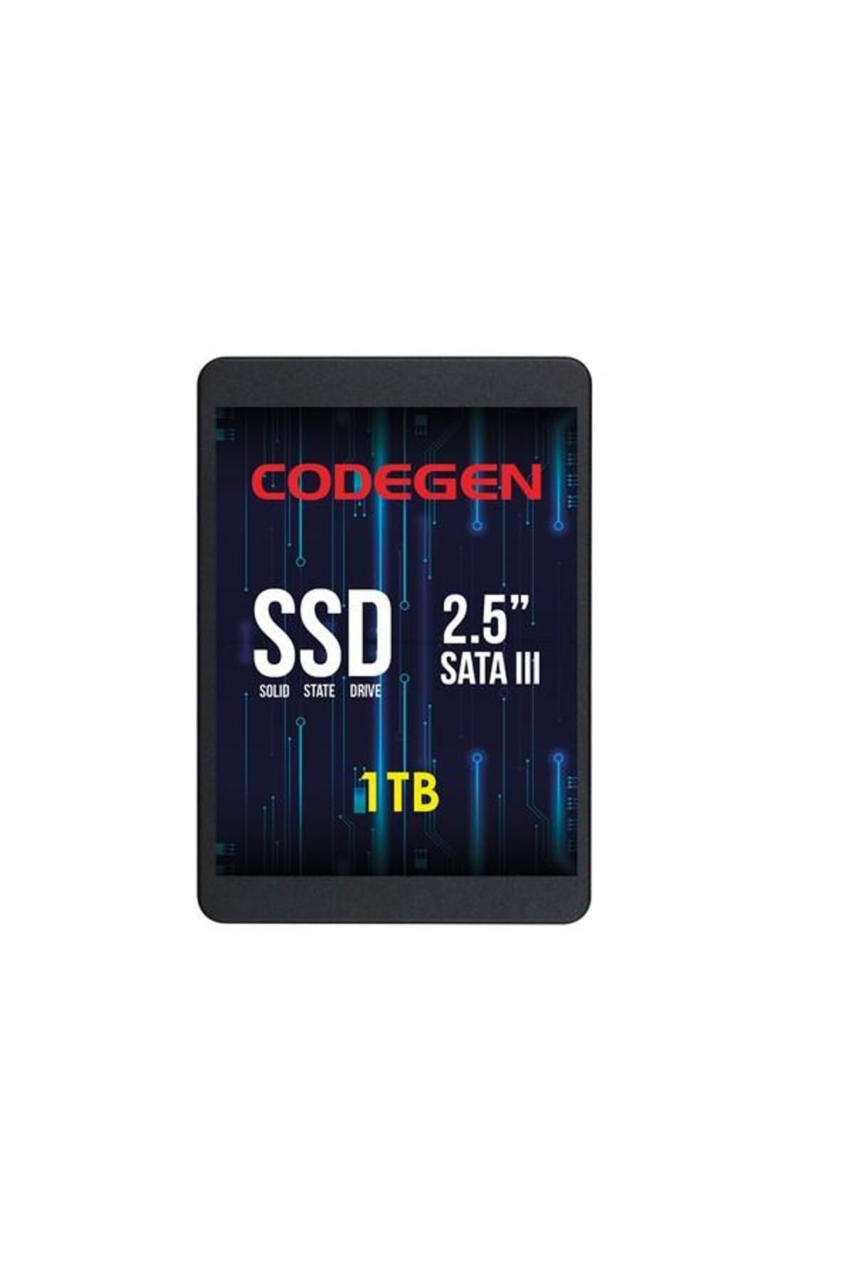 Codegen 1tb Cdg-1tb-ssd25 560- 500mb/s Ssd Sata-3 Disk