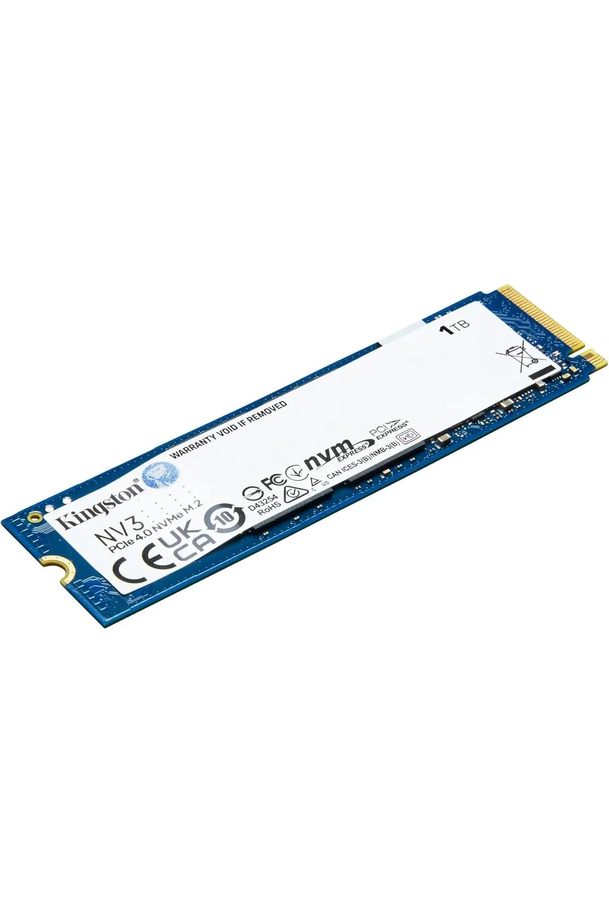 Kingston 1tb Nv3 M.2 2280 Nvme Ssd | Pcıe 4.0 Gen 4x4 | Up To 6000 Mb-s | Snv3s-1000g