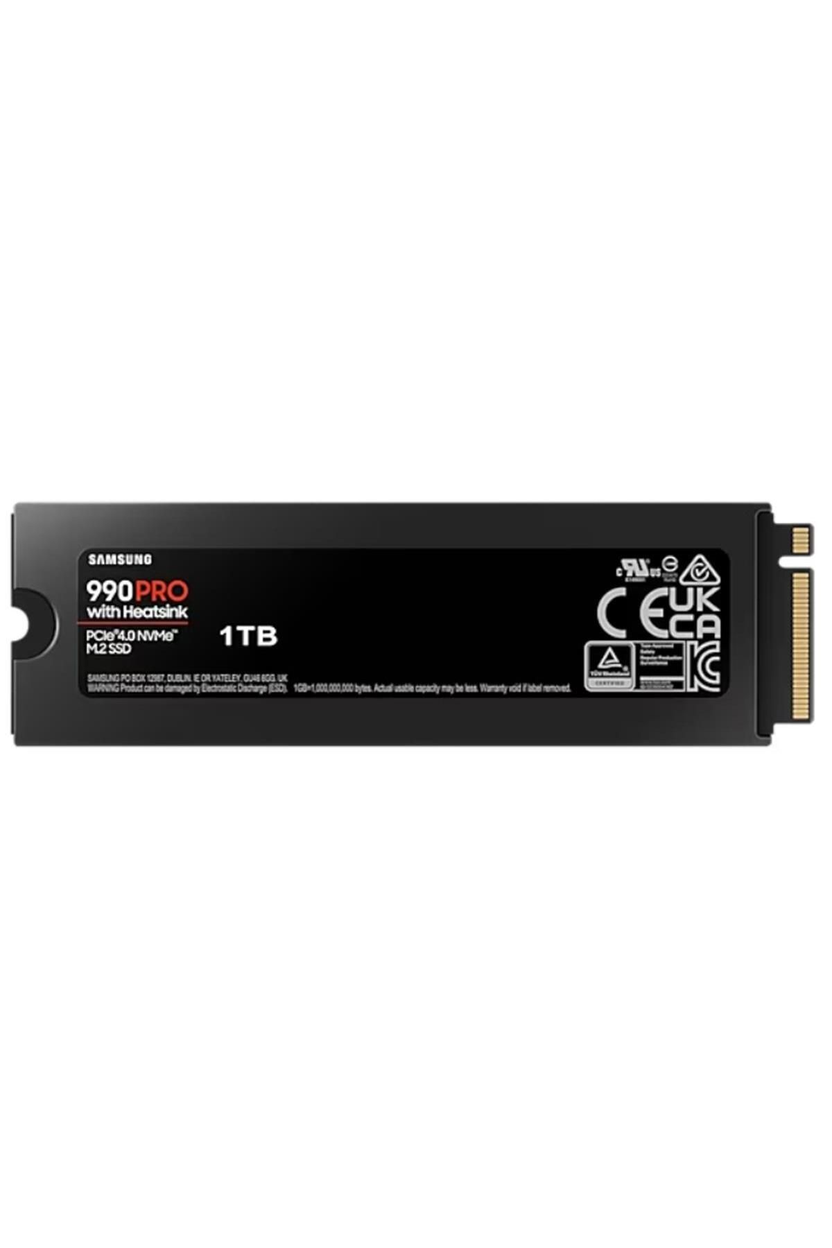 Samsung 1TB SAMSUNG 990 PRO SOĞUTUCULU M.2 NVMe 7450/6900MB/s MZ-V9P1T0CW