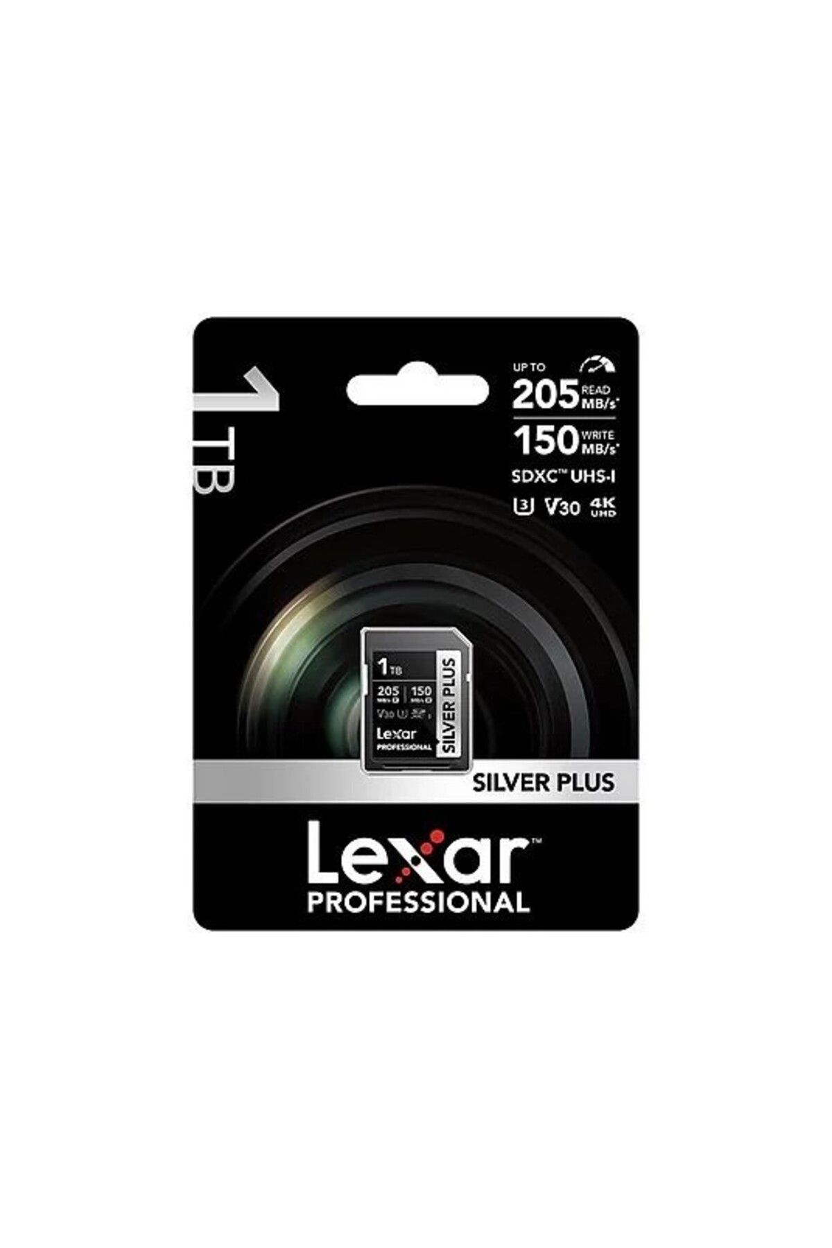 Lexar 1TB Silver Plus 205mb 4K V30 UHSI SD Hafıza Kartı