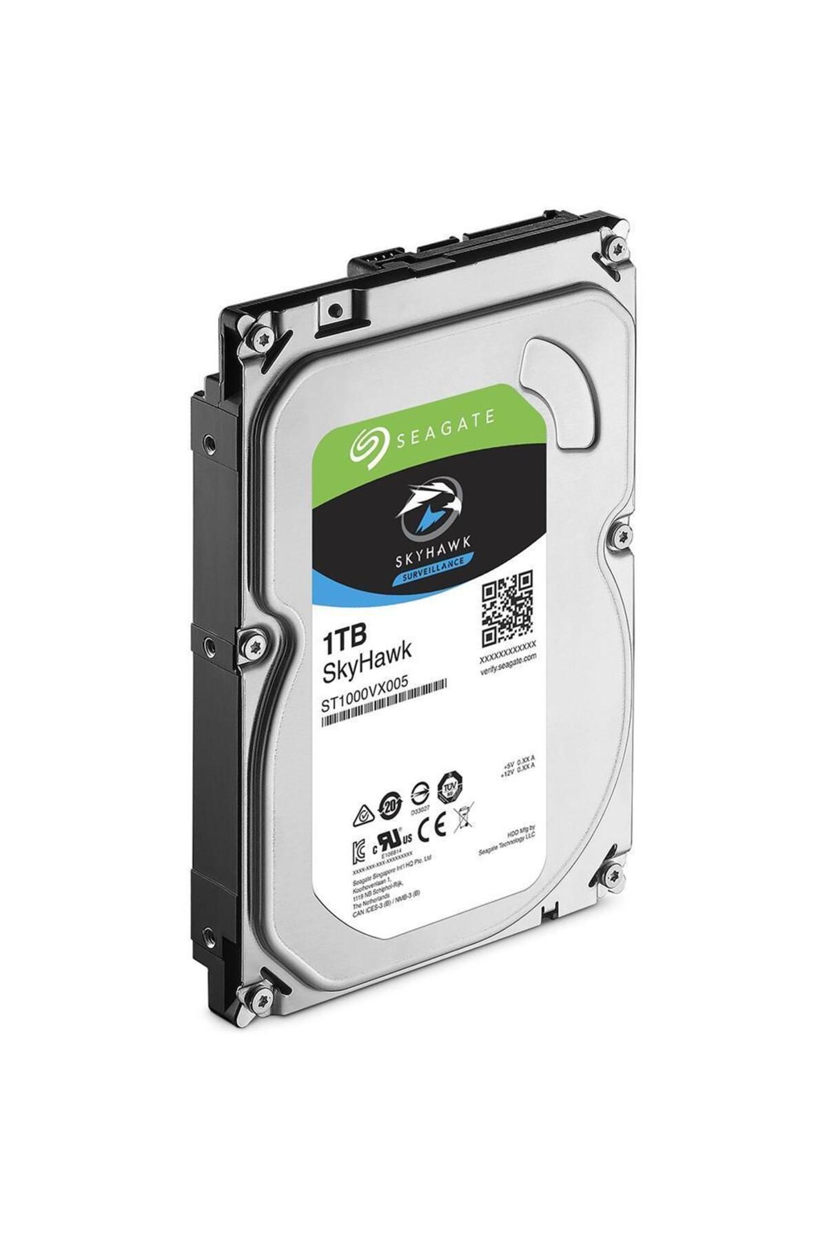 Seagate 1tb Skyhawk 3,5" 64mb 5900rpm St1000vx005 Harddisk (İTHALAT)