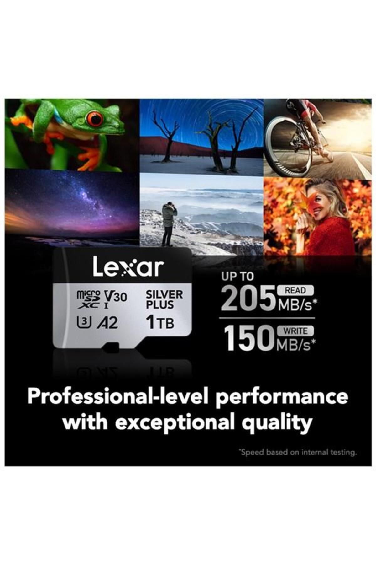 Lexar 1tb Sılver Plus Lmssıpl001t-bnang Mıcro-sd Hafıza Kartı