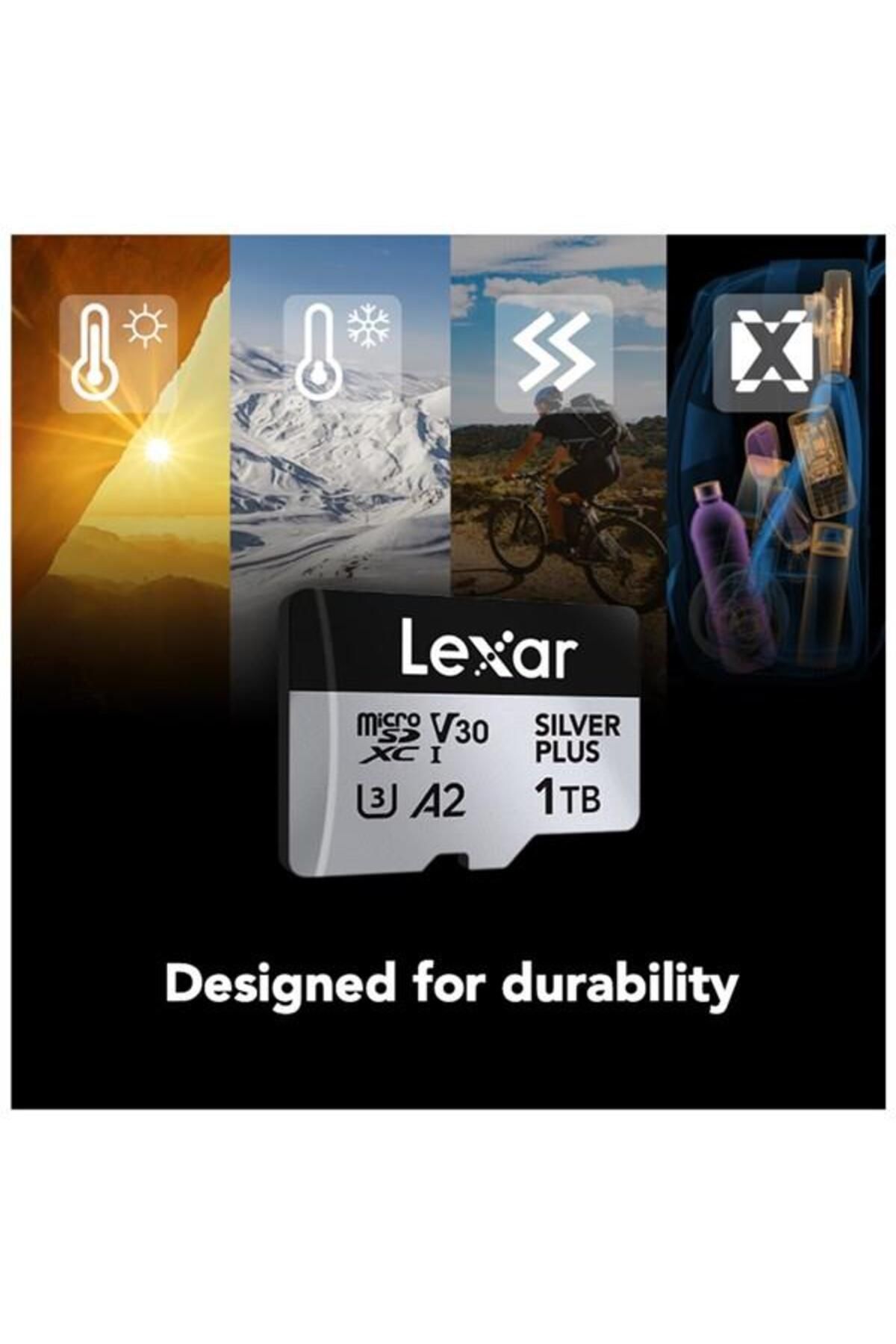 Lexar 1tb Sılver Plus Lmssıpl001t-bnang Mıcro-sd Hafıza Kartı