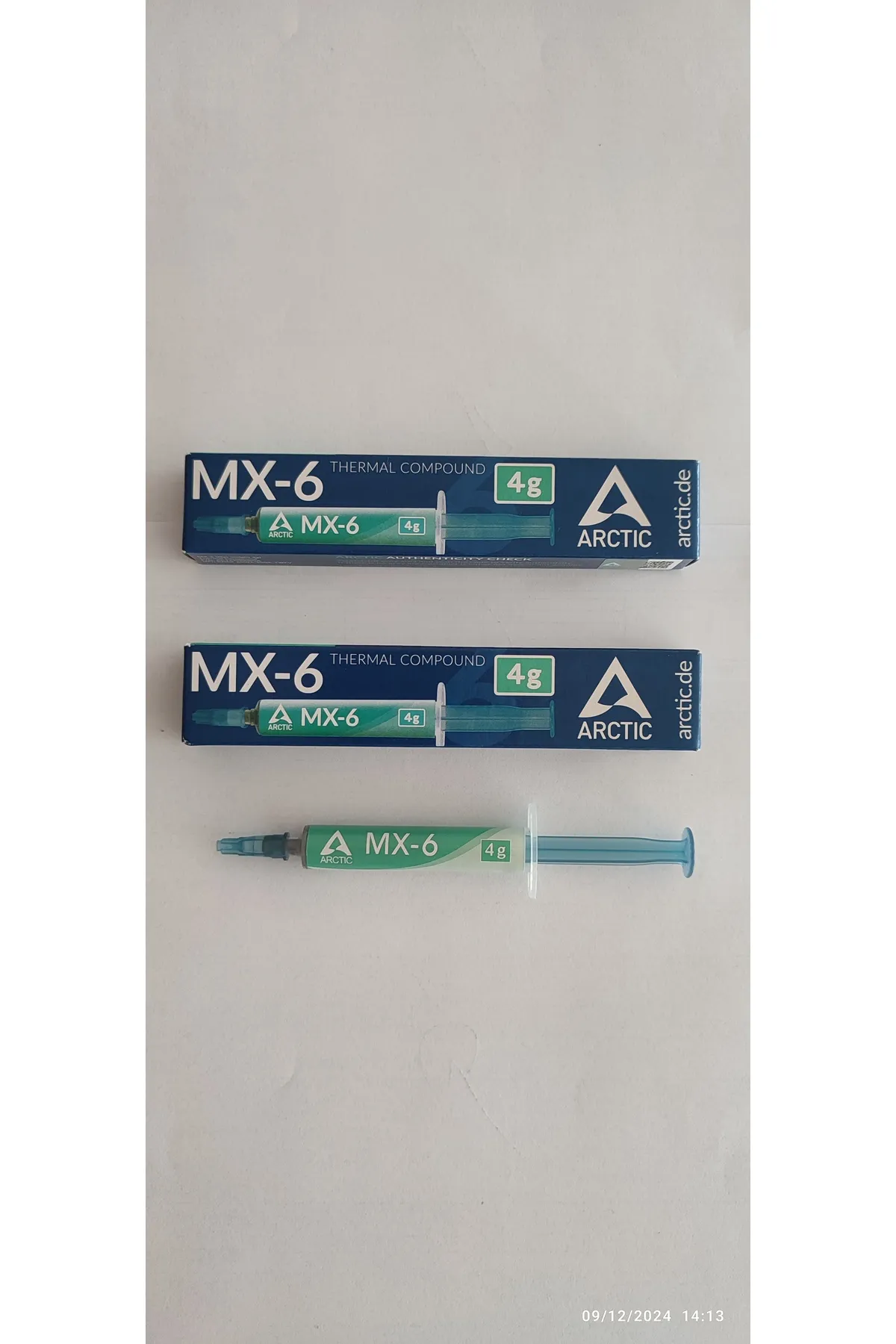 SONREYON 2 Adet Arctic Mx-6 Termal Macun 4 gram 7.5w/mk ( Yüksek Performans )