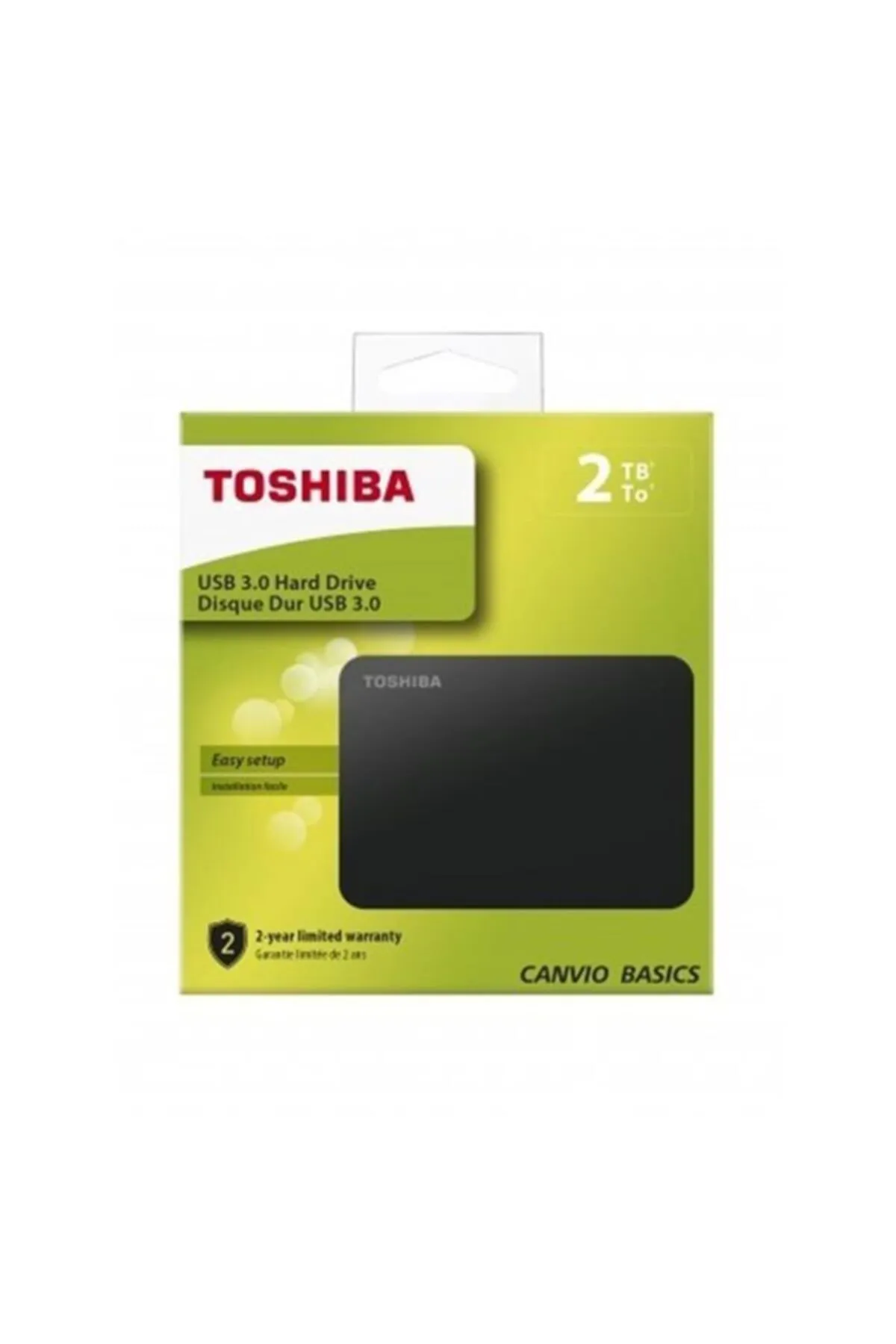 Toshiba 2 Tb 2.5 Toshıba Canvıo Usb3 Siyah Hdtb420ek3aa