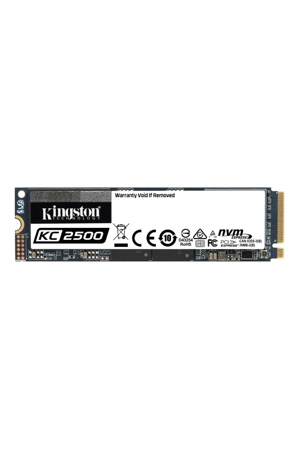 Kingston 2 Tb Kc2500 Kıngston Nvme M.2 Skc2500m8/2000g Gen3 X4 3500-2900mb/s