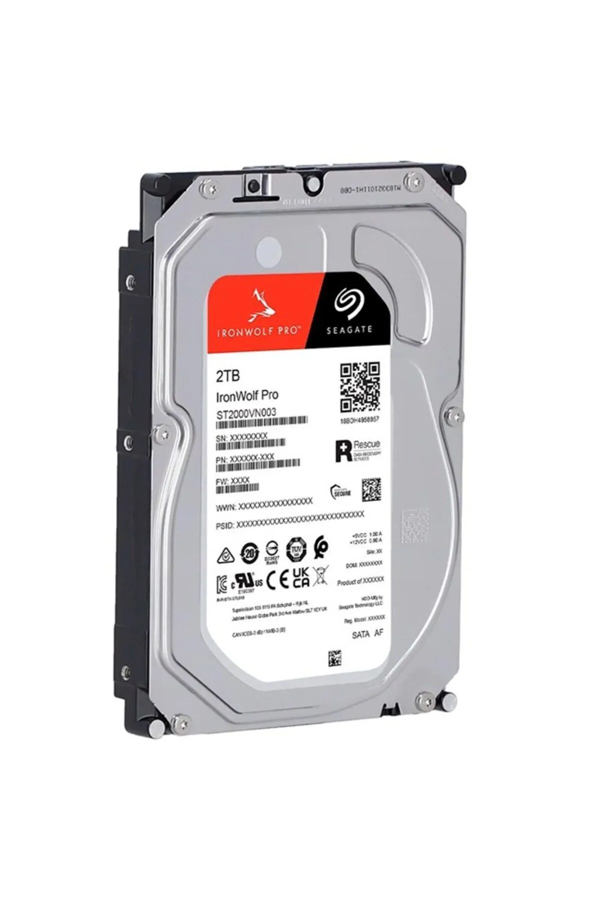 Seagate 2 TB SEAGATE 3.5 IRONWOLF SATA3 5400RPM 256MB ST2000VN003 (3 YIL RESMI DIST GARANTILI)