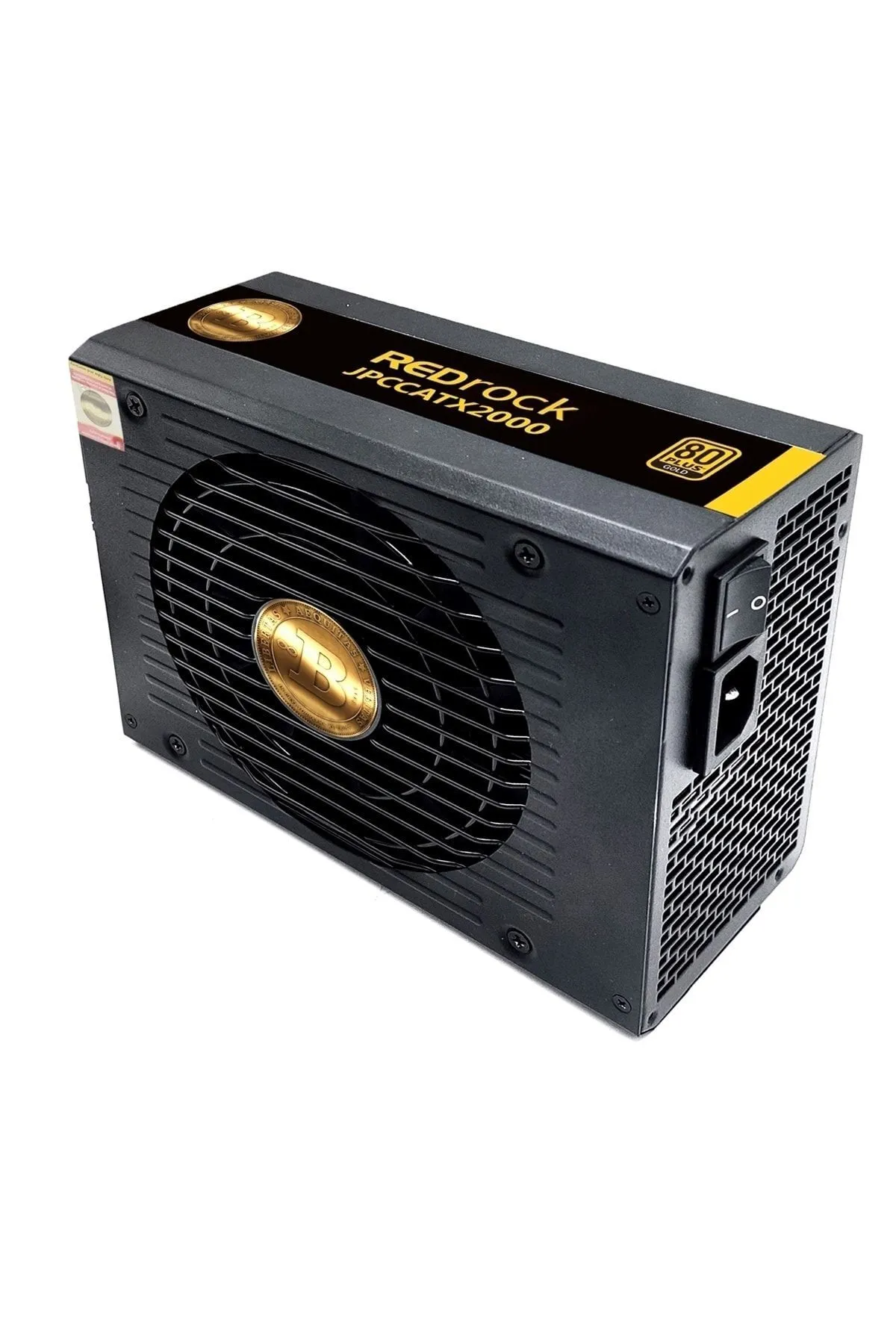 Redrock 2000 Watt Mining Power Supply -(YENİ SESSİZ MODEL)-80 Gold - Psu Miner