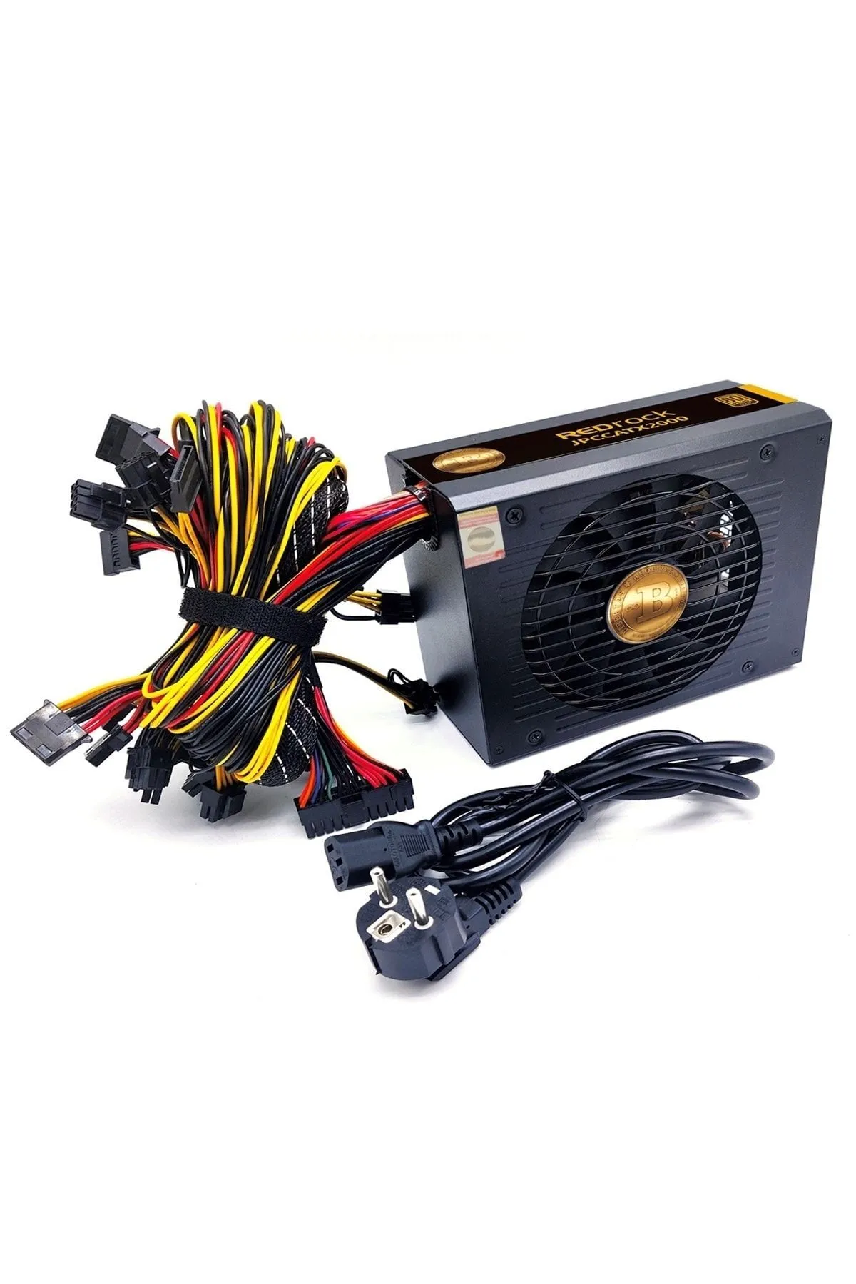 Redrock 2000 Watt Mining Power Supply -(YENİ SESSİZ MODEL)-80 Gold - Psu Miner