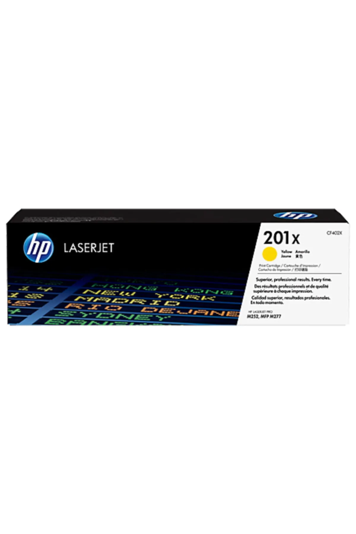 HP 201x Yellow Sarı Yüksek Kapasite 2.800 Sayfa Toner Cf402x