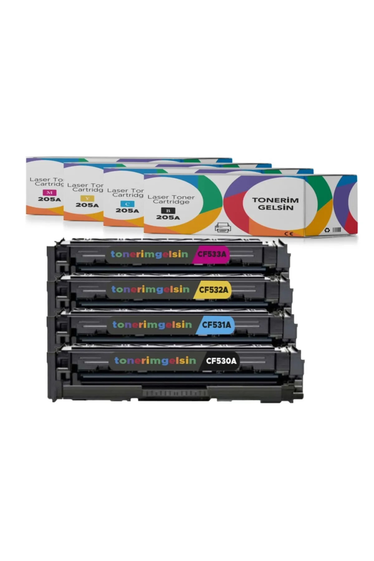 HP 205a-cf530a Set Toner- Color Laserjet Pro Mfp M180n