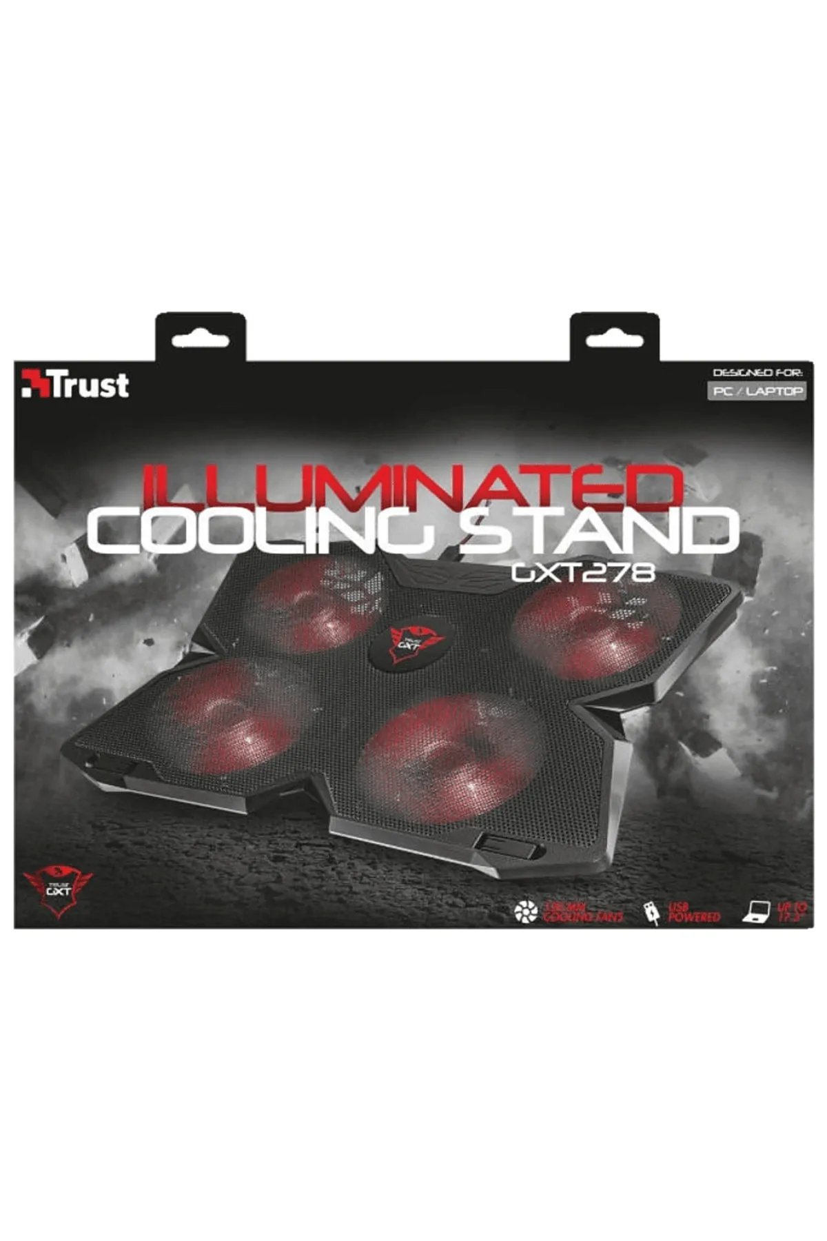 Trust 20817 Gxt 278 Notebook Cooling Stand