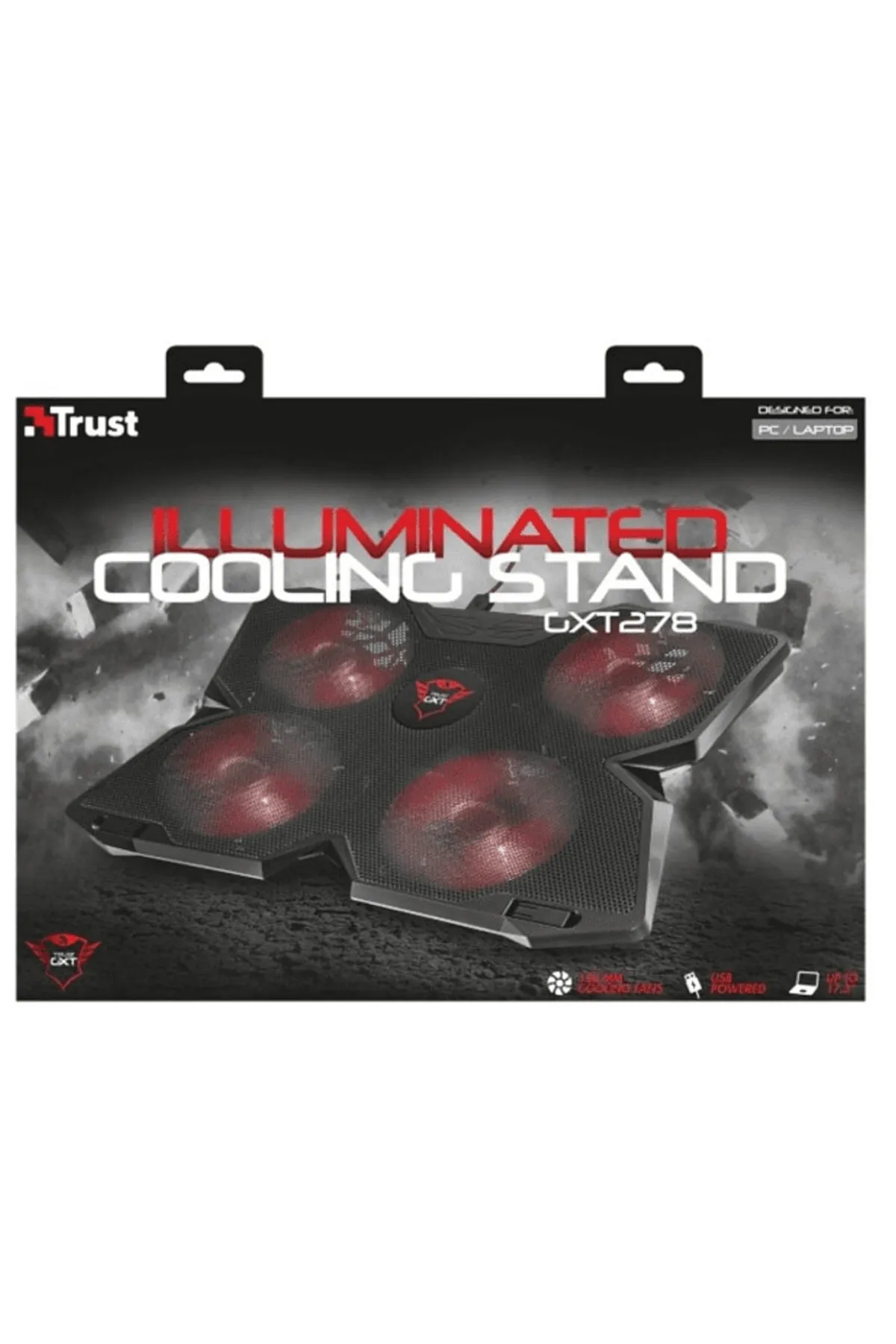 Trust 20817 Gxt 278 Notebook Cooling Stand