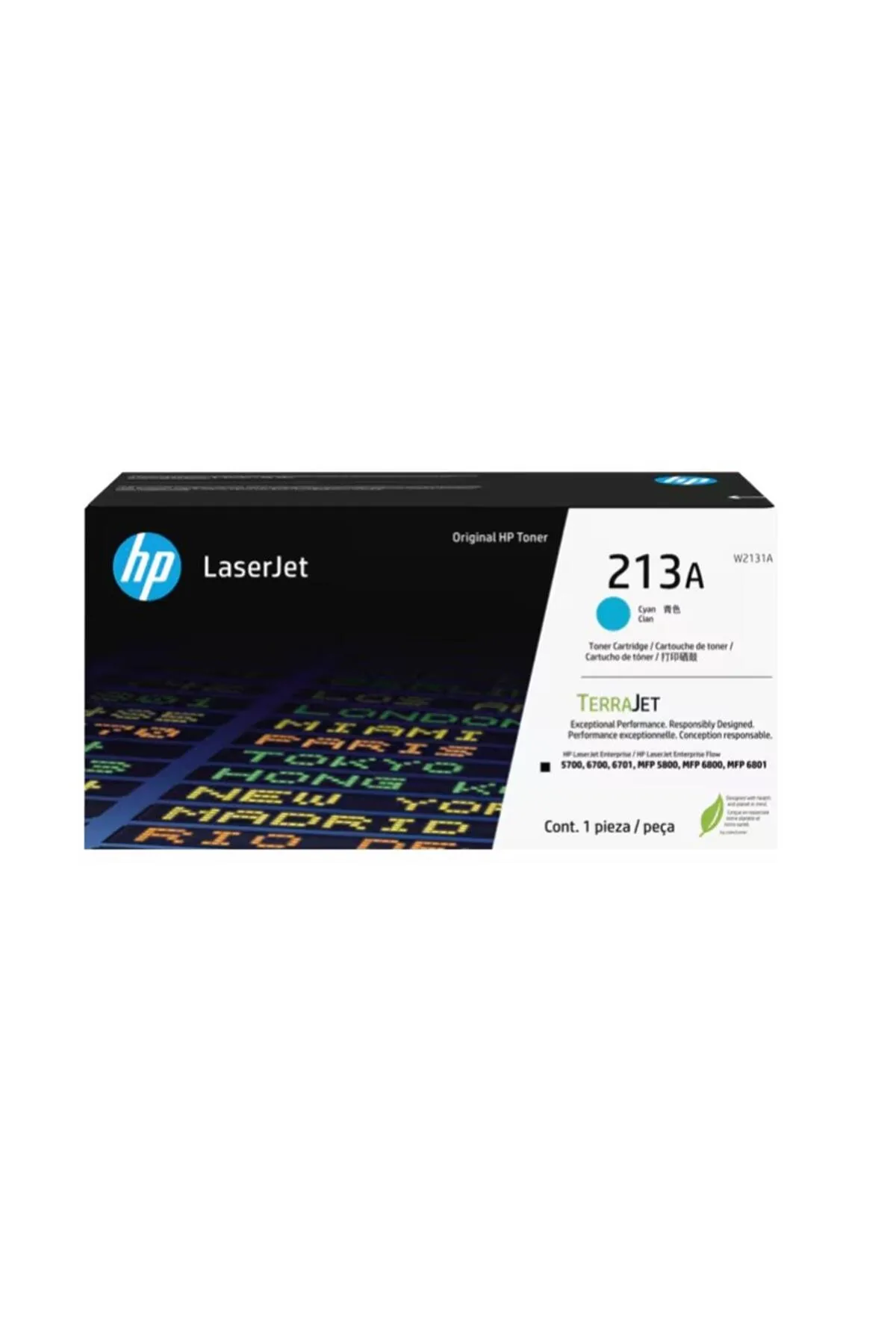 HP 213A Cyan Mavi 3.000 Sayfa Toner W2131A uyumlu