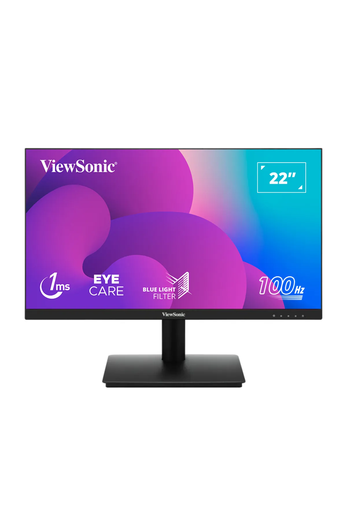 ViewSonic 21.5" VA220-H FULLHD 1MS 100HZ HDMI VGA SUPERCLEAR 3 KENAR ÇERÇEVESİZ MONITOR