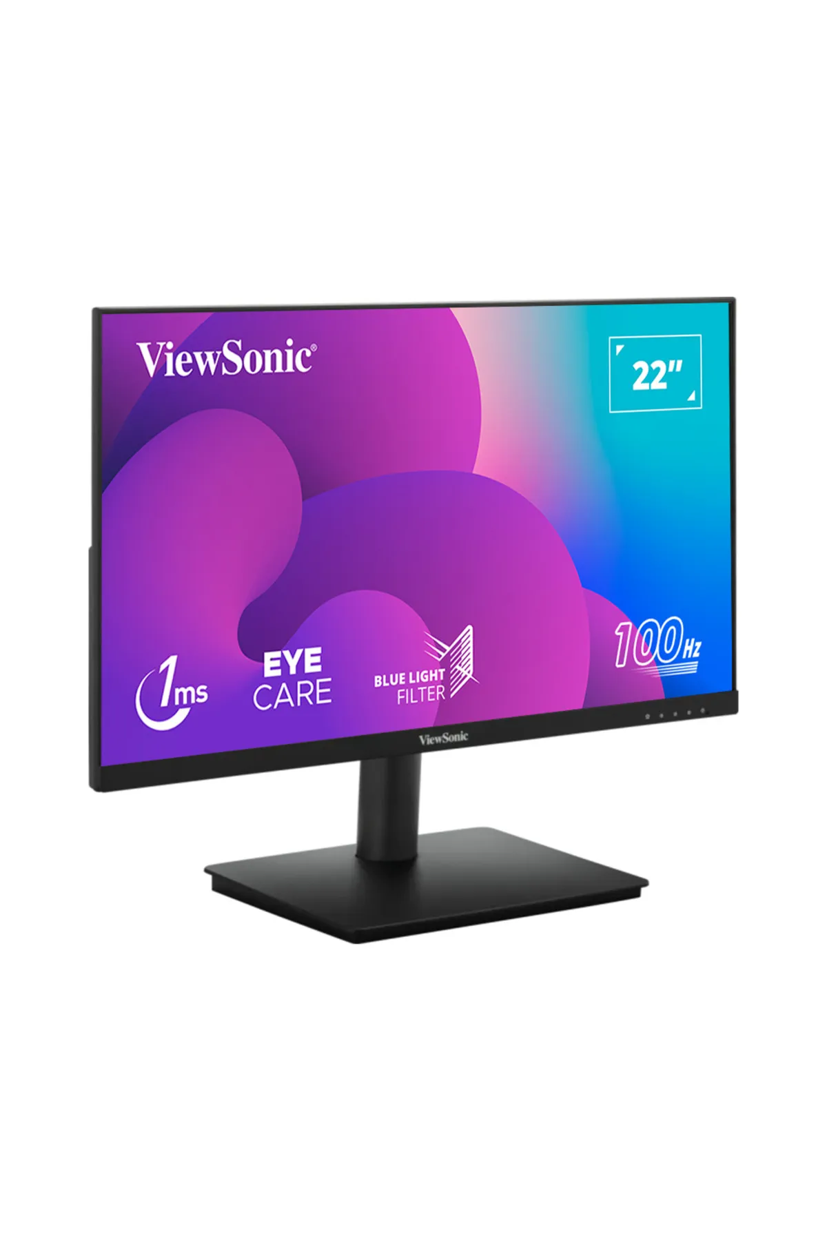 ViewSonic 21.5" VA220-H FULLHD 1MS 100HZ HDMI VGA SUPERCLEAR 3 KENAR ÇERÇEVESİZ MONITOR