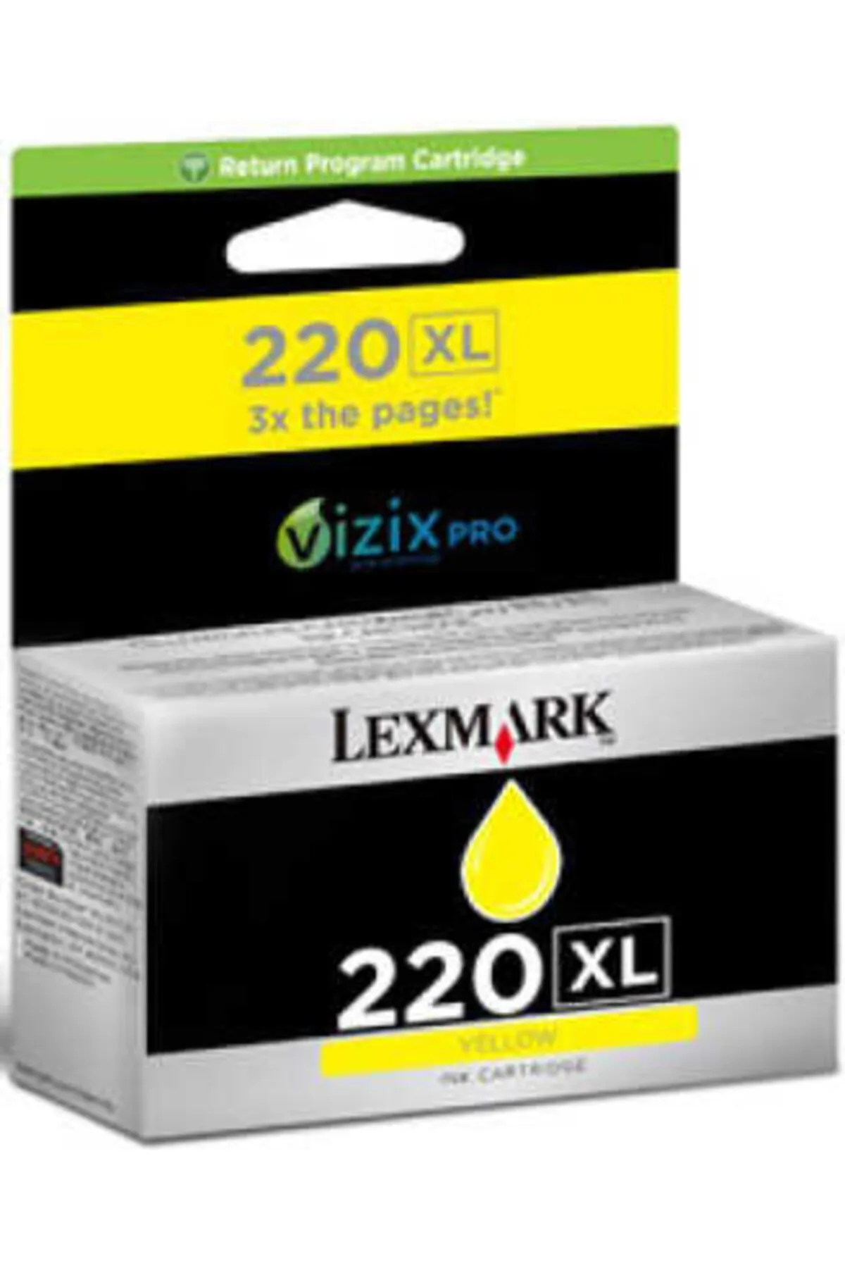 Lexmark 220xl-14l0177a Sarı Orjinal Kartuş